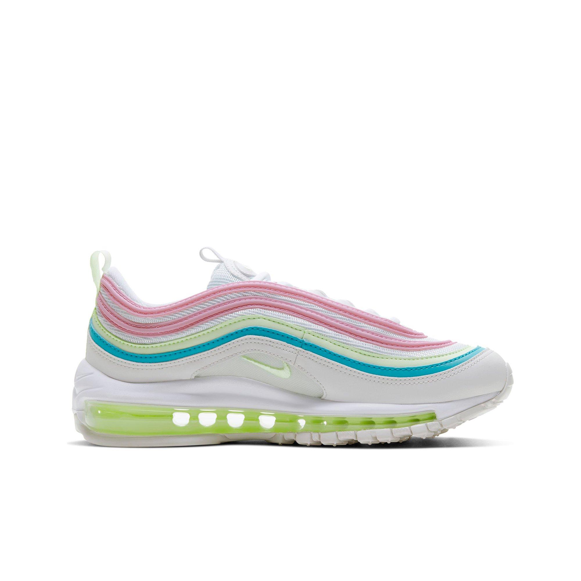nike white blue and pink