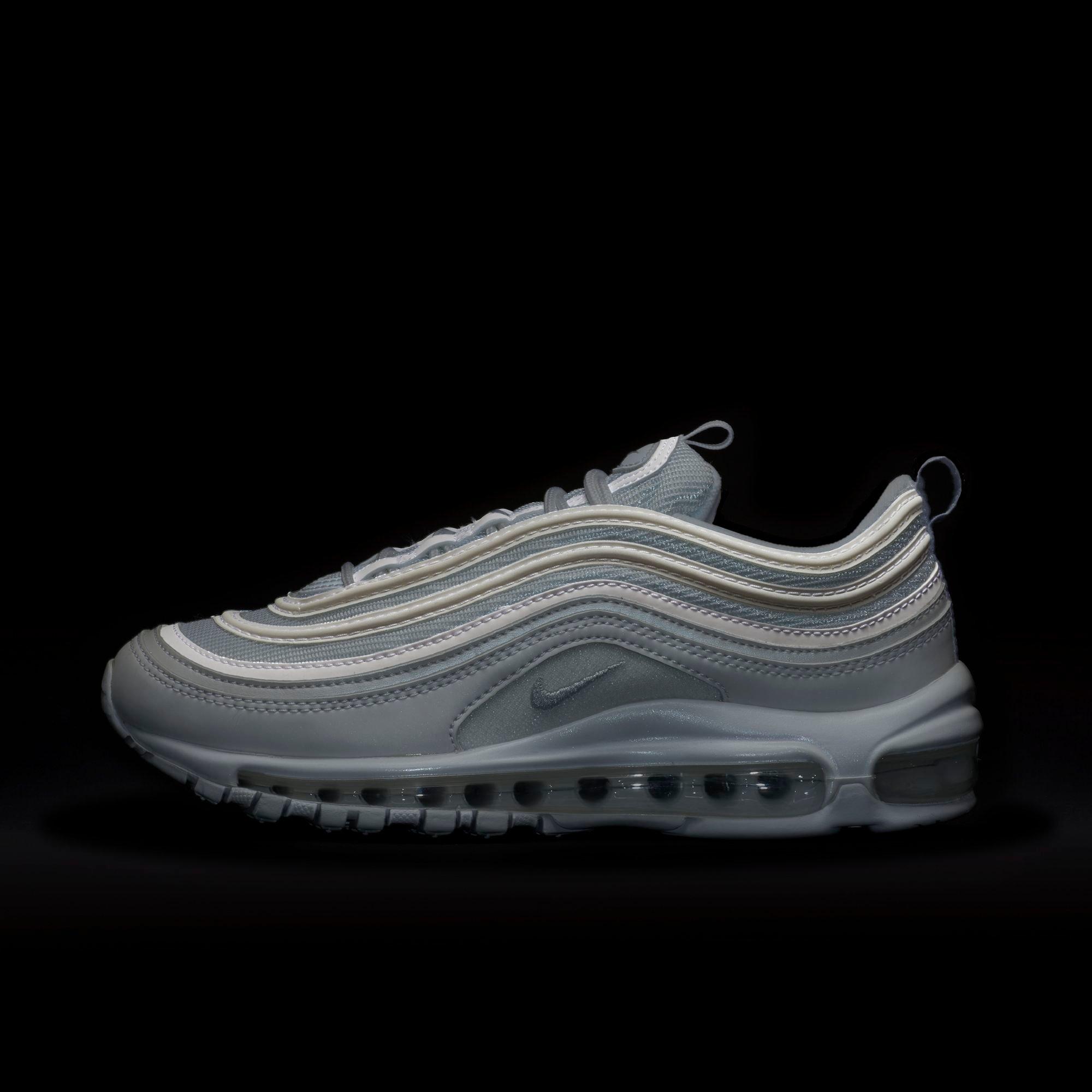 Nike air max 97 white glow hot sale in the dark