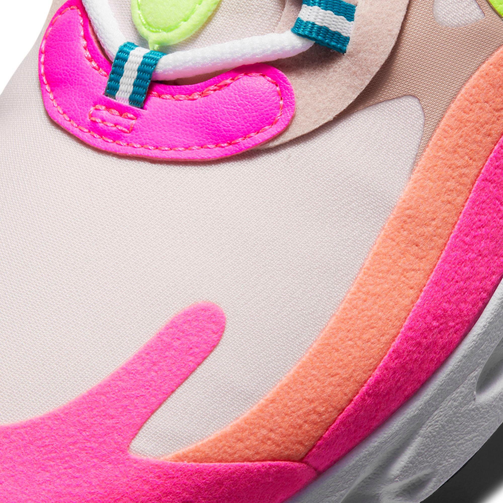 Nike Air Max 270 React Pink Volt Women S Shoe Hibbett City Gear