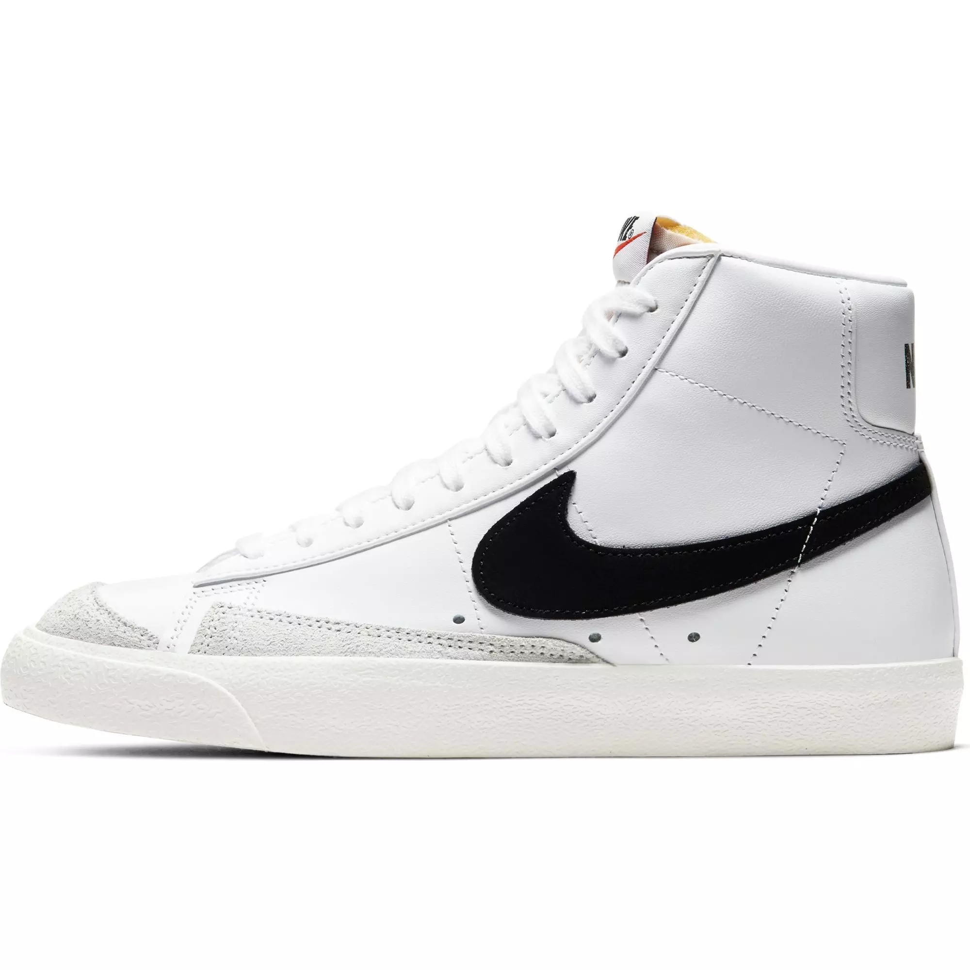 Nike Blazer Mid '77 "White/Black/Sail" Women's Shoe - WHITE/BLACK