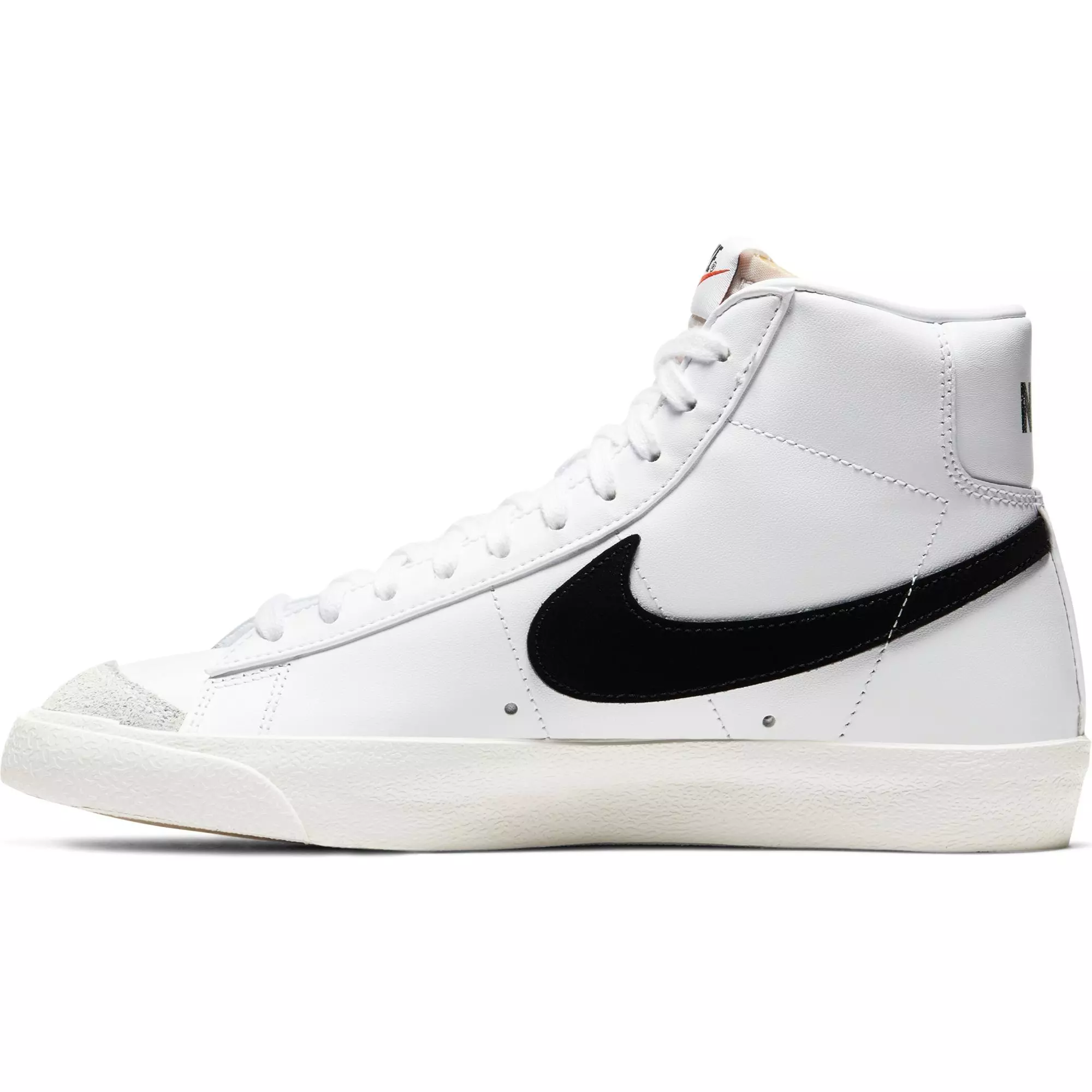 Nike Blazer Mid '77 "White/Black/Sail" Women's Shoe - WHITE/BLACK