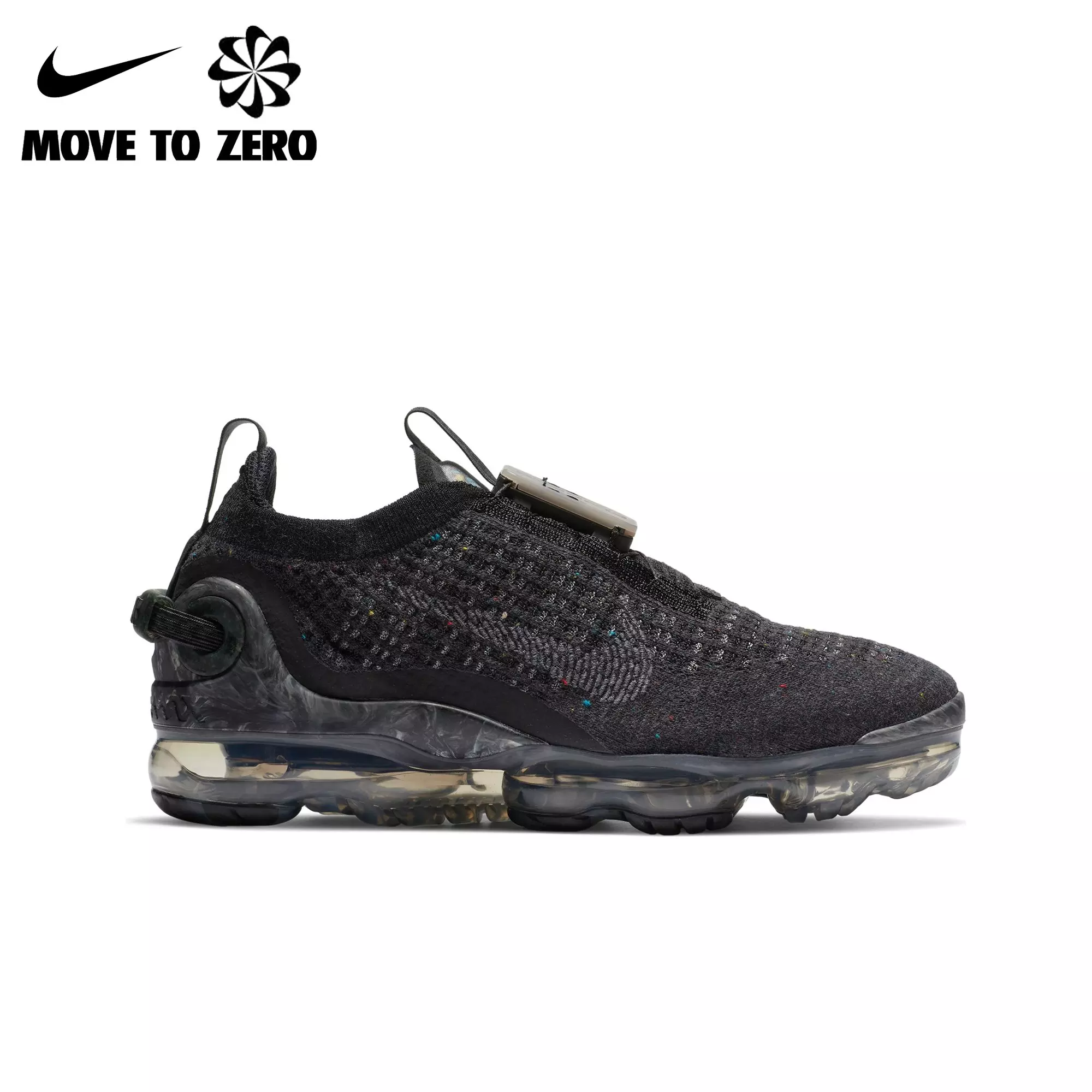 Nike Air VaporMax 2020 Flyknit "Black/Dark Grey" Women's Shoe - BLACK/GREY