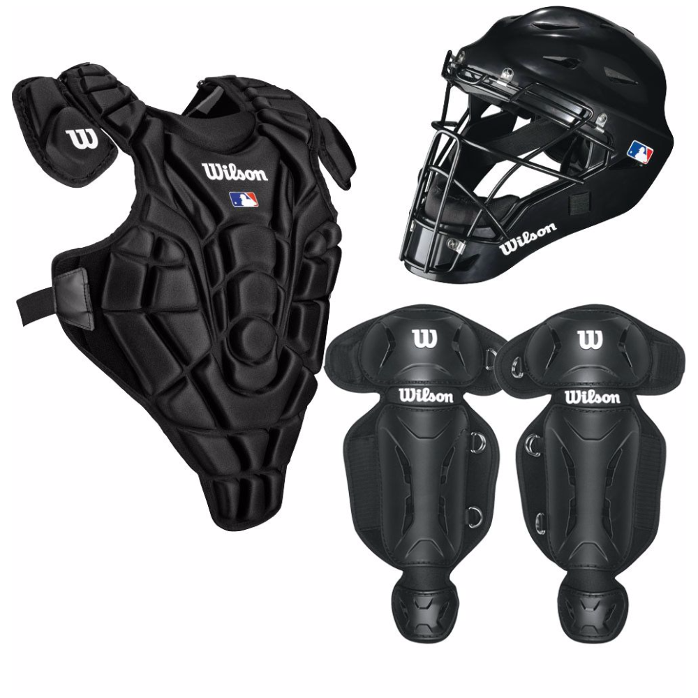 black nike catchers gear