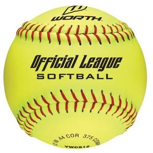 Worth 12" Reaction Practice Softball 6-Pk
