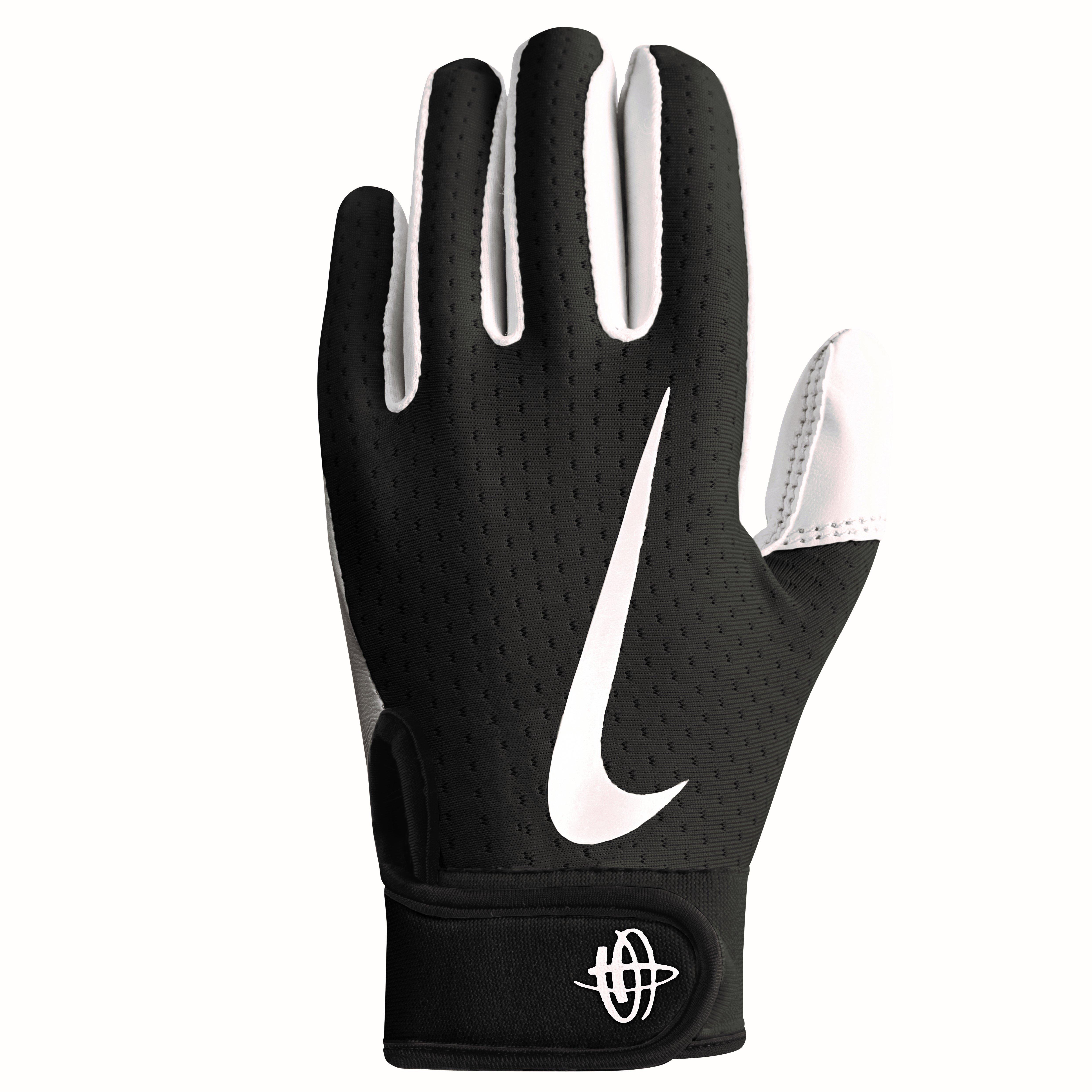 white nike batting gloves