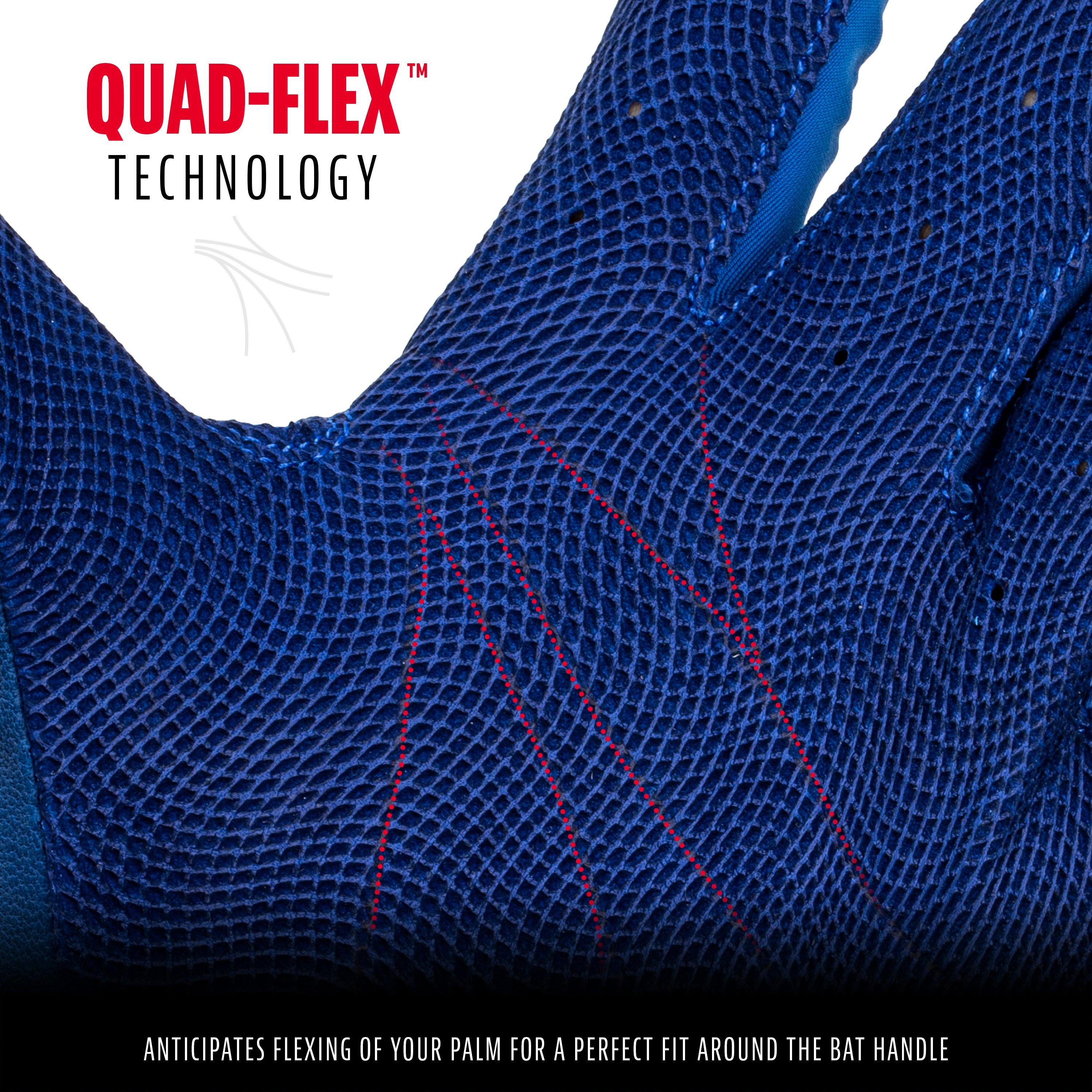 Franklin CFX Pro Chrome Batting Gloves - ROYAL Thumbnail View 2