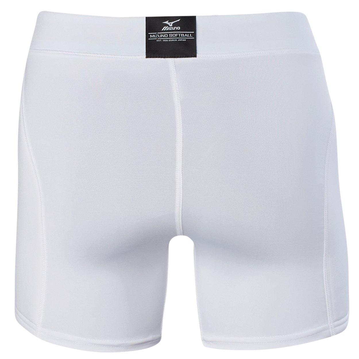 Mizuno Women's Aero Vent Padded Sliding Short White