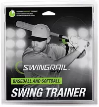 Swingrail Baseball/Softball Training Aid - BLACK