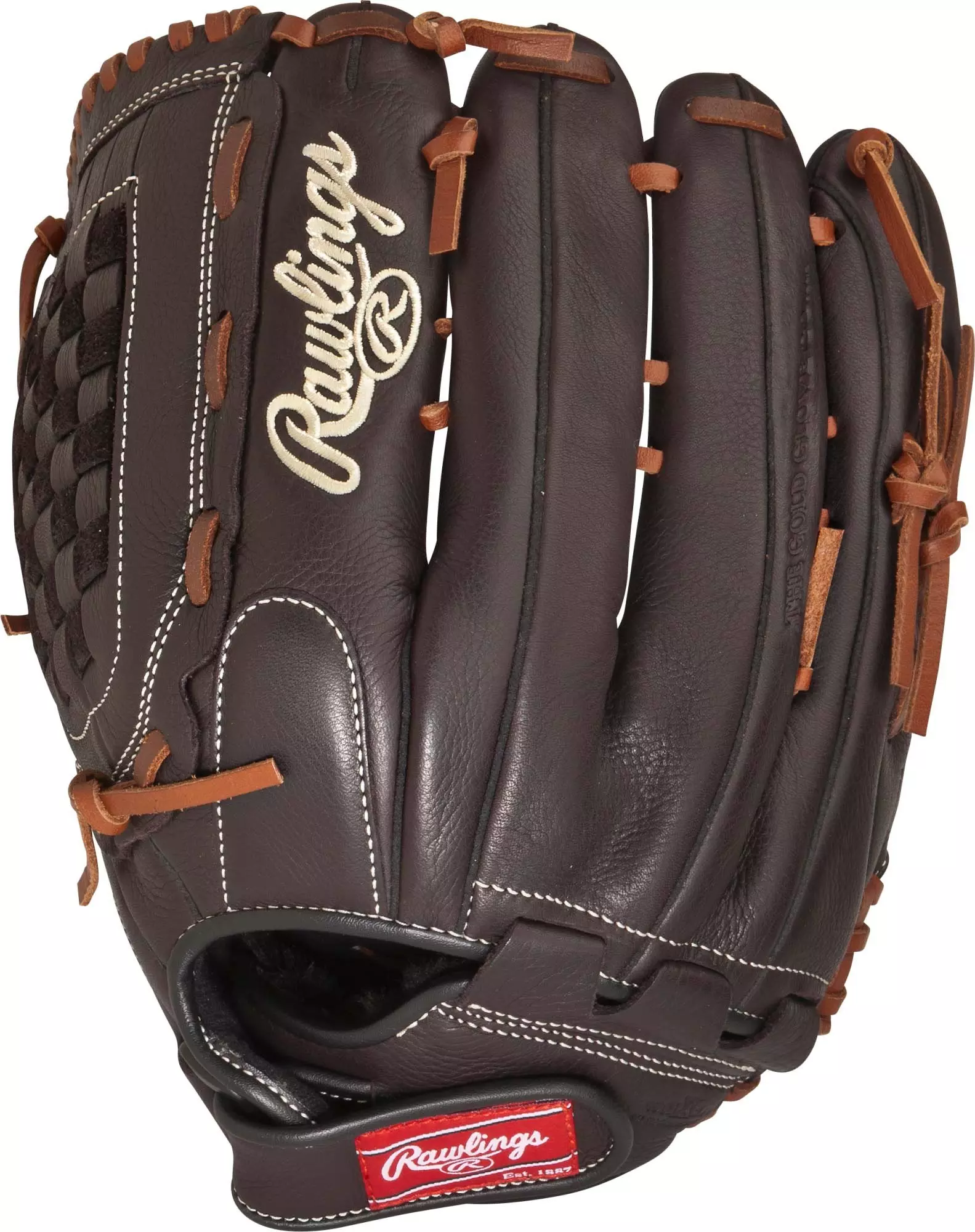 Rawlings Shut Out 13" Fastpitch Softball Glove - Brown - BROWN