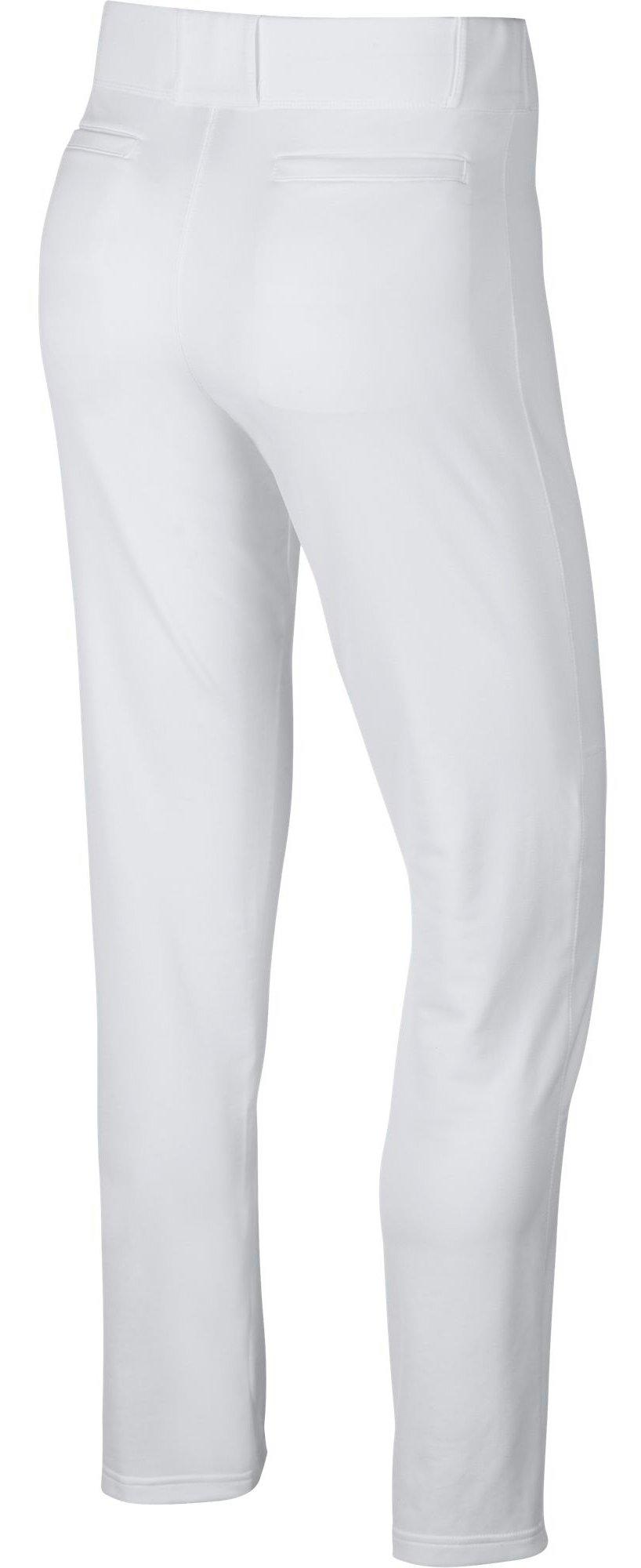Nike Men's Core Baseball Pants - WHITE Thumbnail View 2