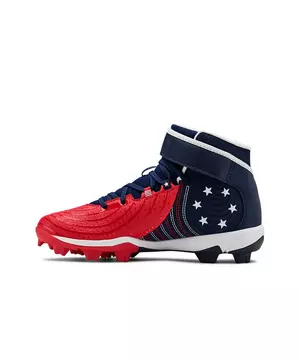 Used Youth Size 2 Molded Under Armour Bryce Harper Cleats