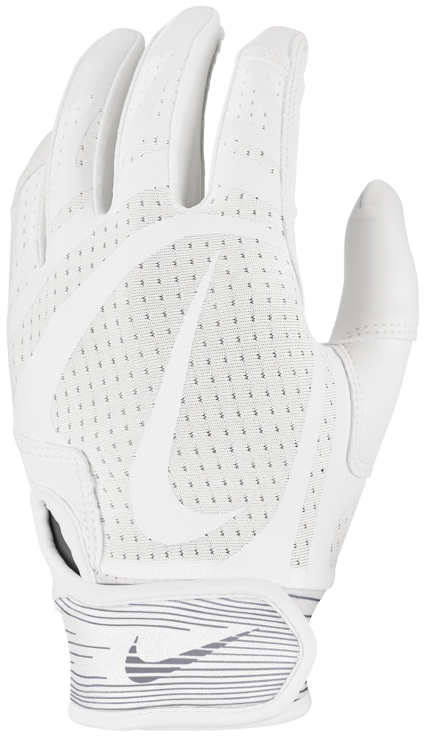 white nike gloves