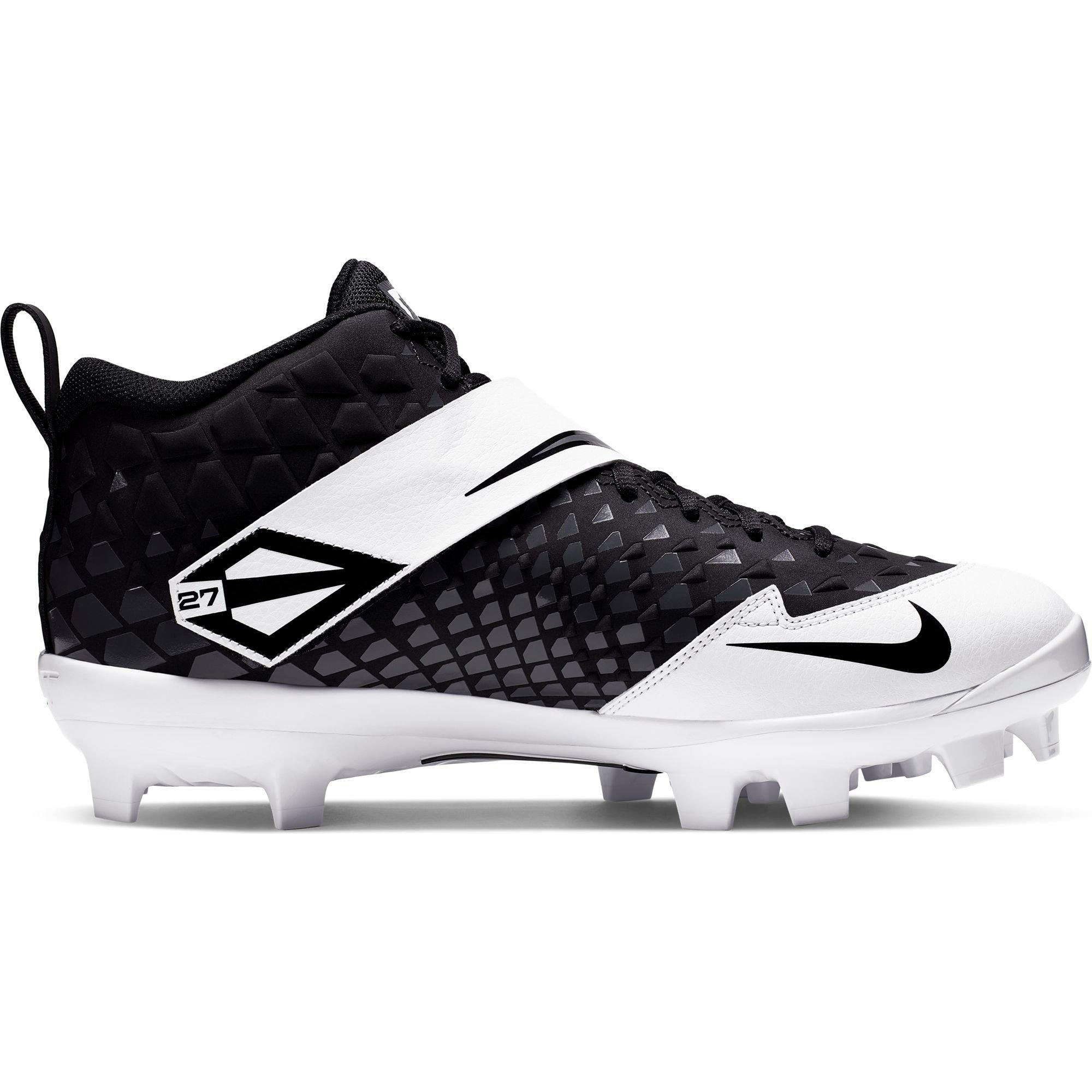mike trout cleats black