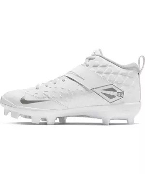Nike Force Trout 6 Pro White/Black Men's Baseball Cleat - Hibbett