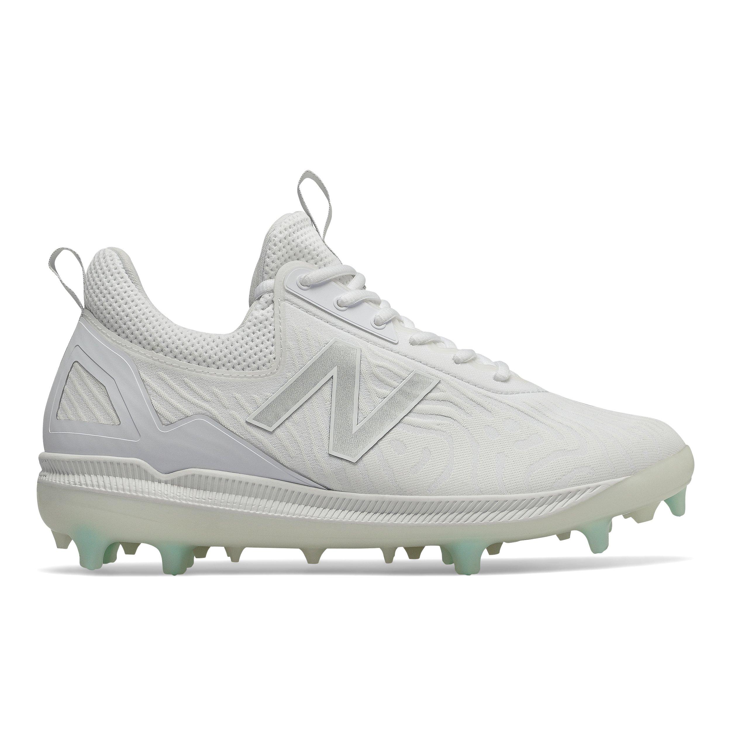 youth white new balance cleats