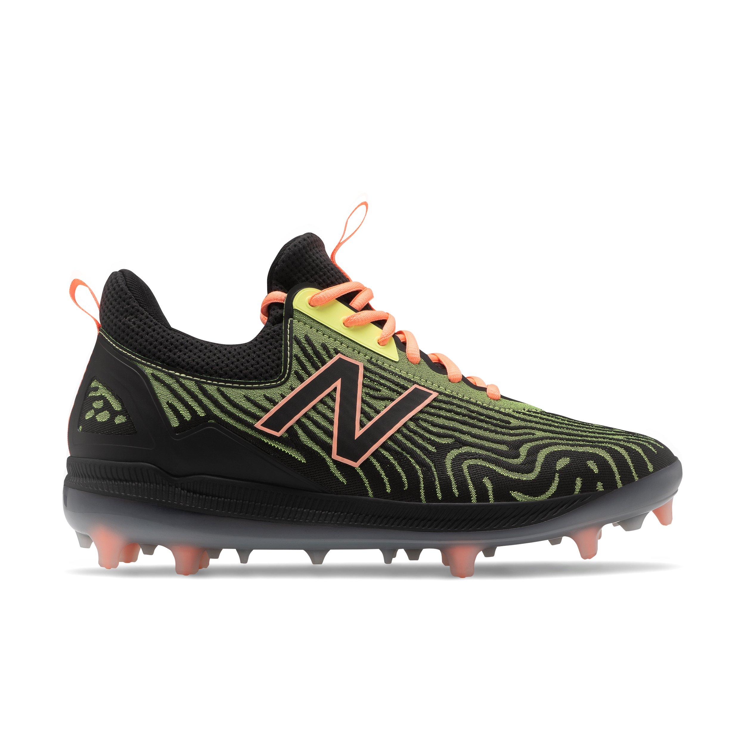 new balance baseball cleats black and yellow