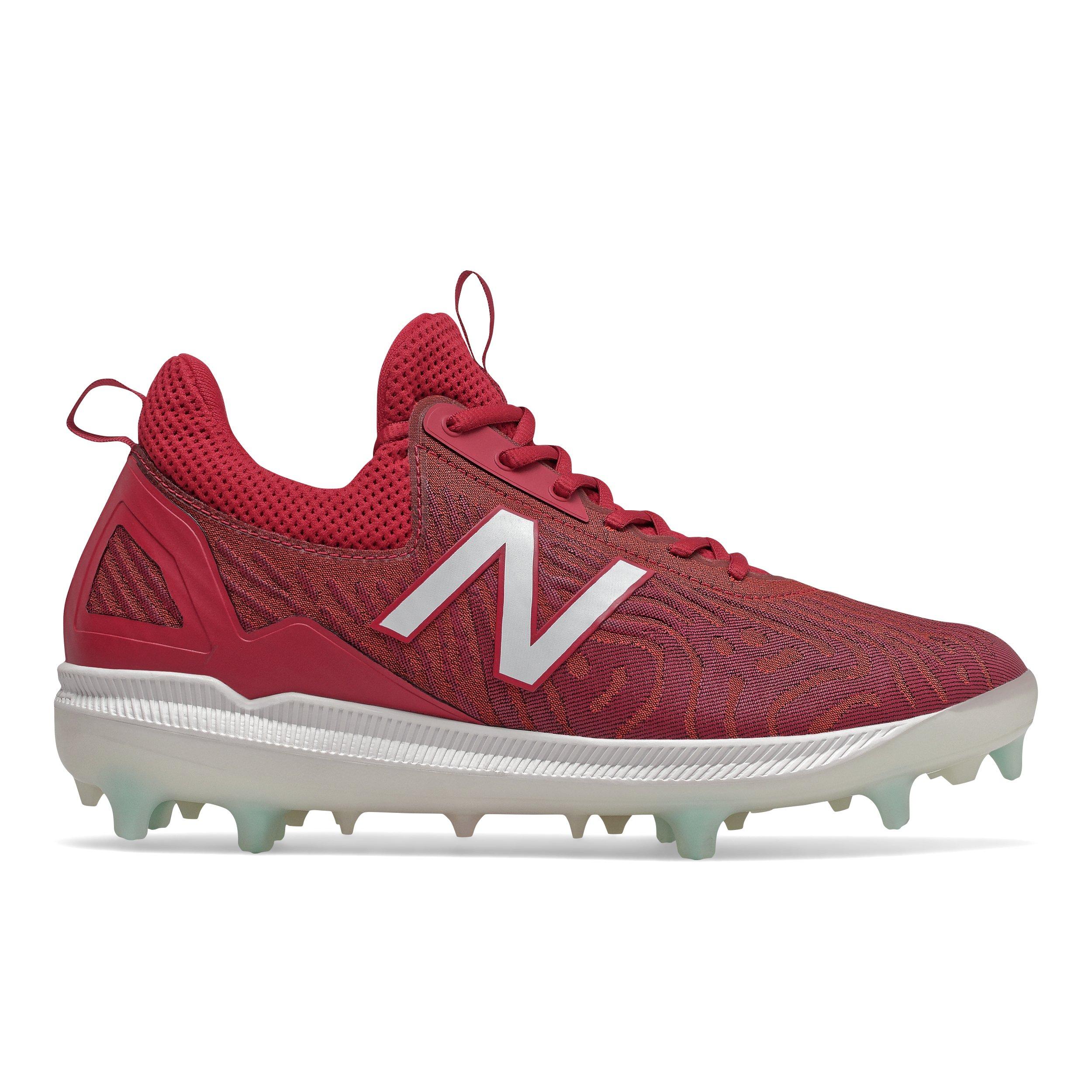 New Balance 2020 Comp V2 Red White Men S Baseball Cleat Hibbett City Gear