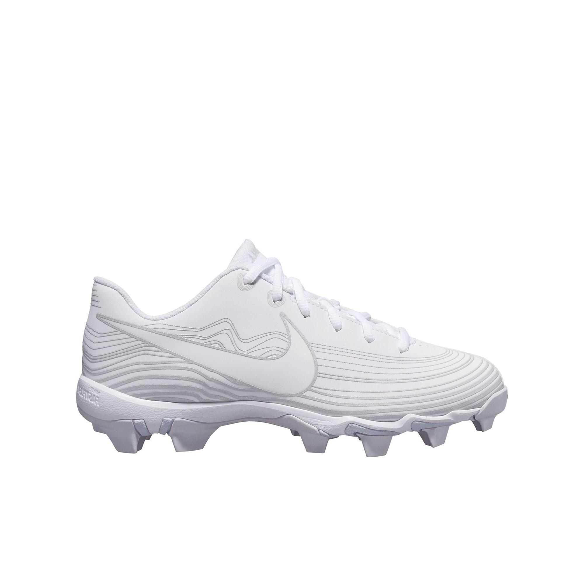 White 2024 softball cleats