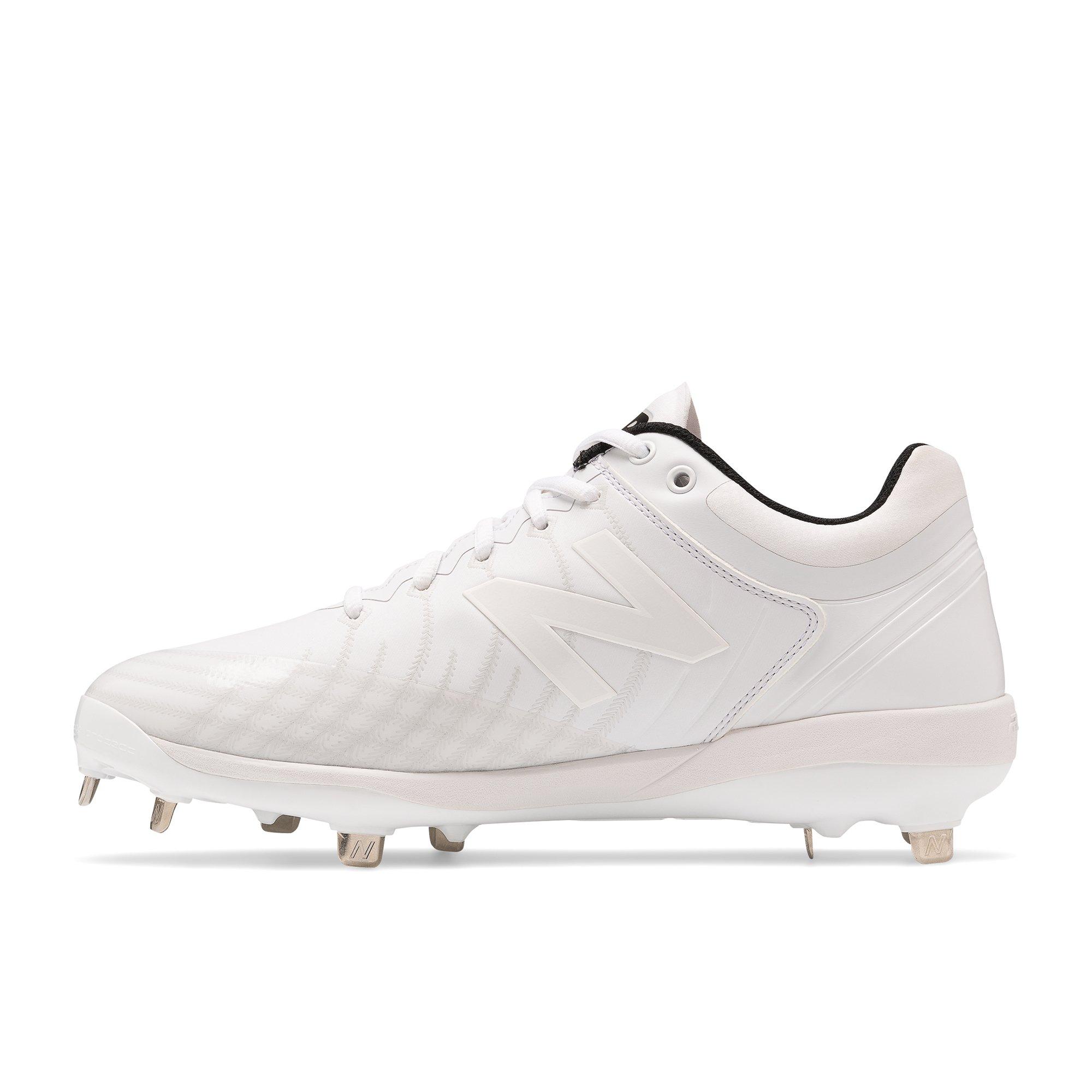 triple white new balance cleats