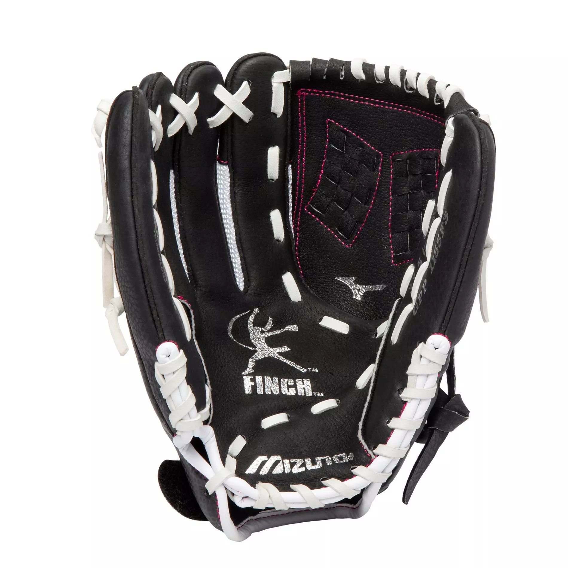 Mizuno Youth Prospect Finch Series Fastpitch Softball Glove 11.5 - WHITE/BLACK