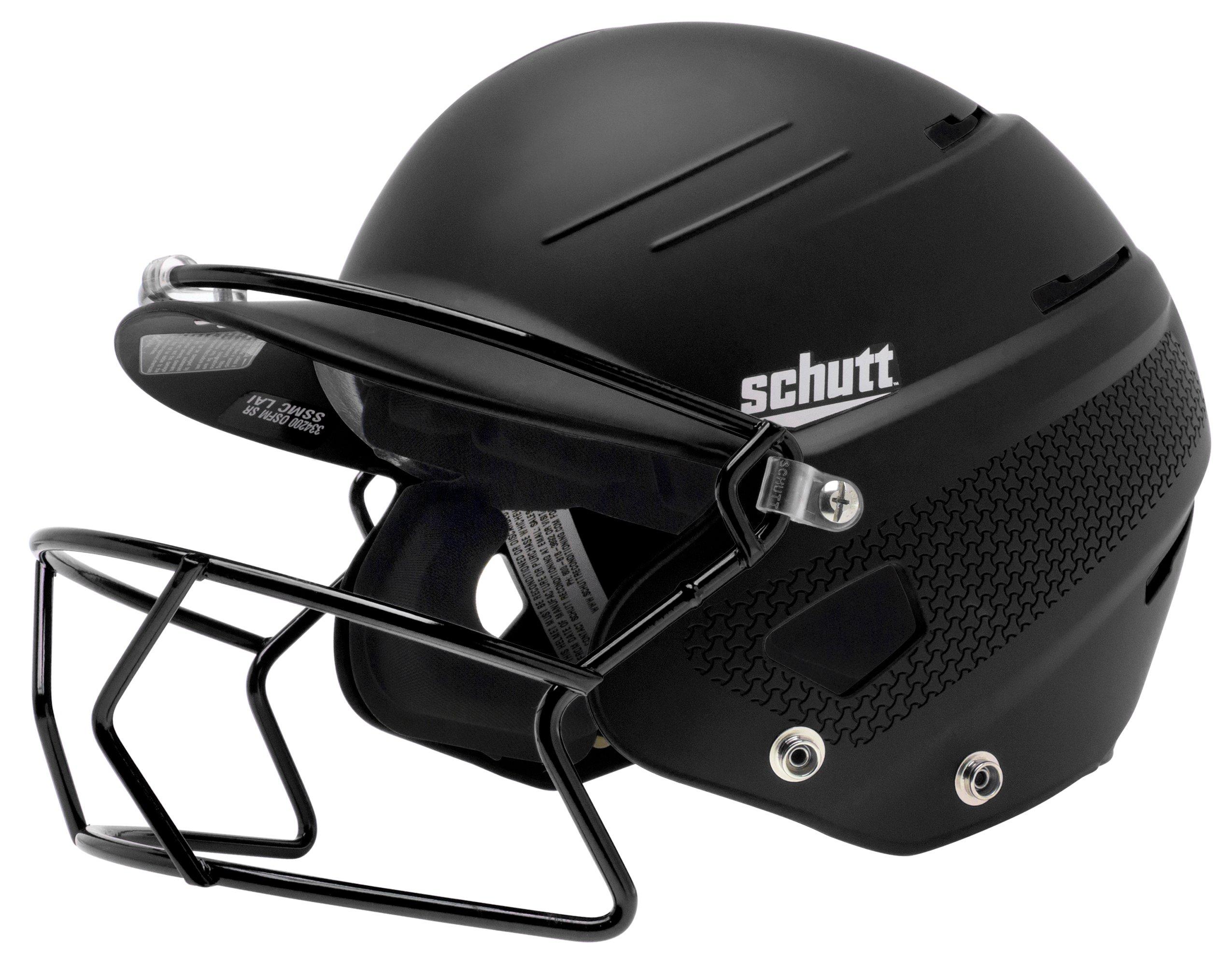 New Schutt Tucci XR1 Air Baseball Batter's Helmet Junior OSFM Matte Red