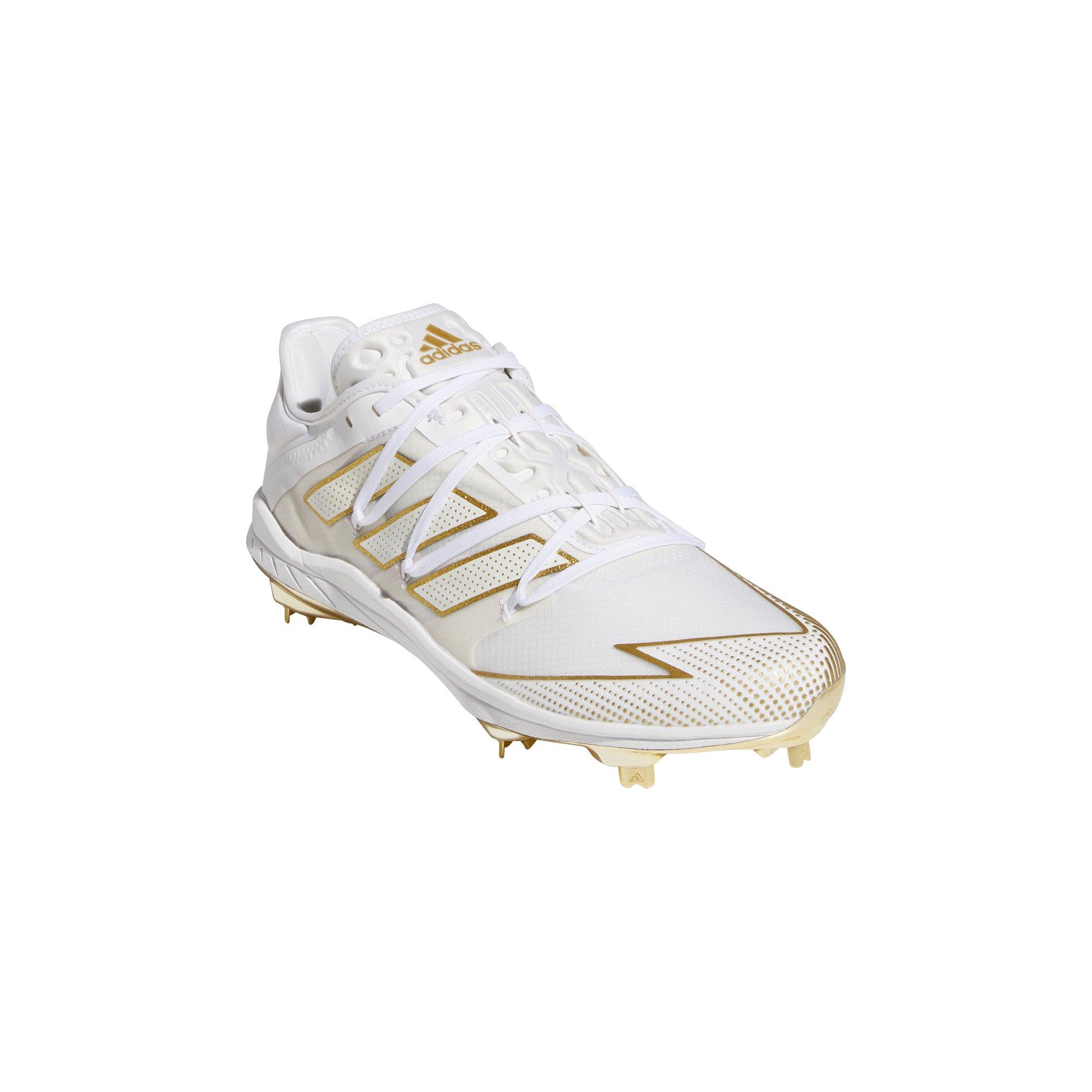 Gold adidas outlet baseball cleats