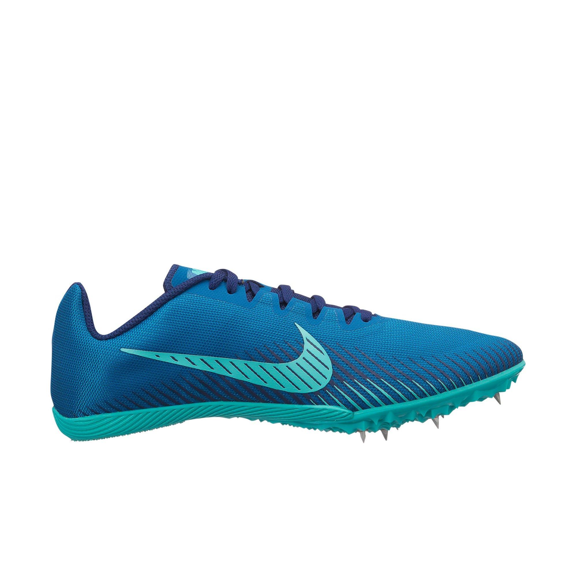 nike blue spikes