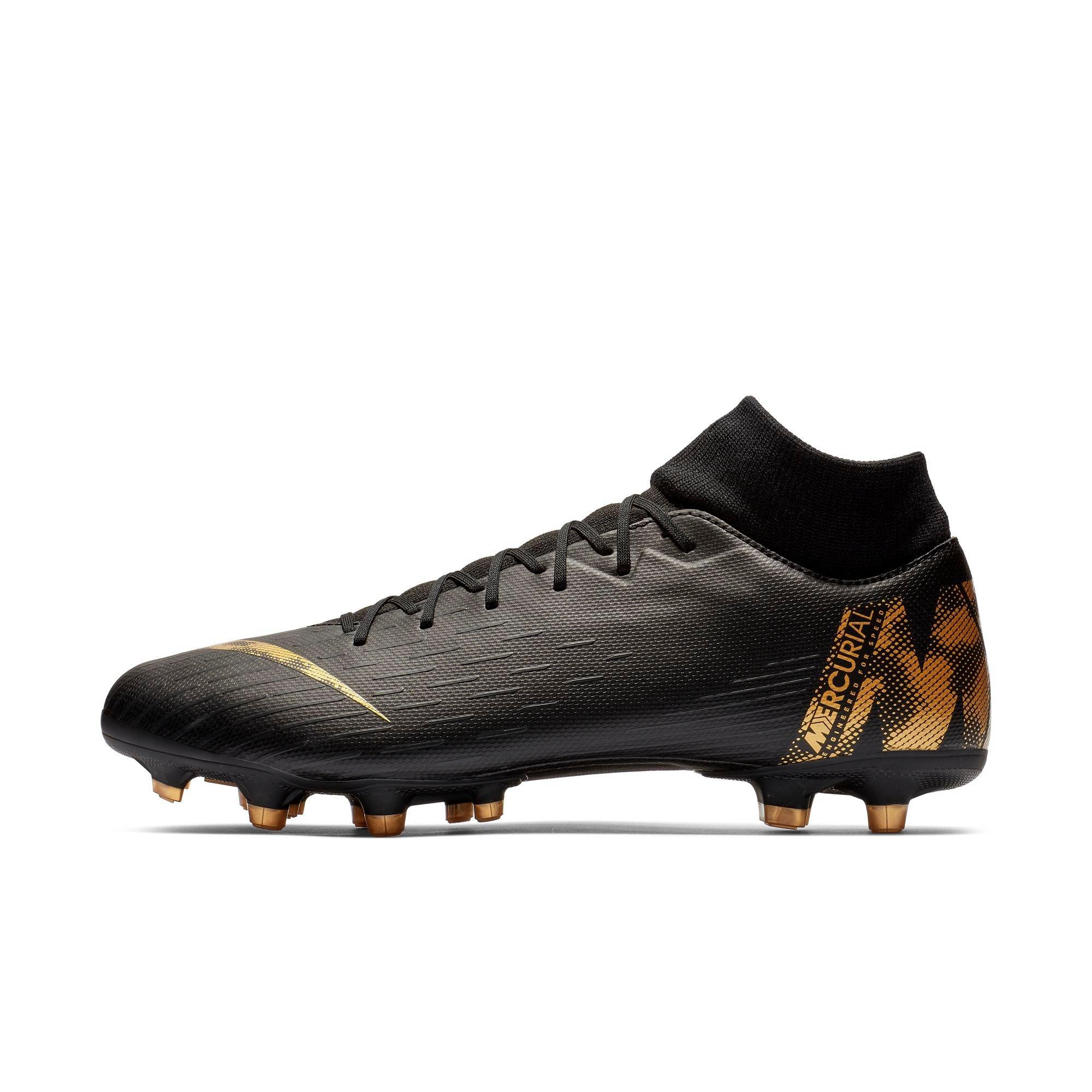nike gold and black soccer cleats