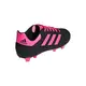 adidas Goletto VI FG "Core Black/Pink" Preschool Kids' Firm Ground Soccer Cleat - BLACK/PINK Thumbnail View 5