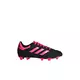 adidas Goletto VI FG "Core Black/Pink" Preschool Kids' Firm Ground Soccer Cleat - BLACK/PINK Thumbnail View 1