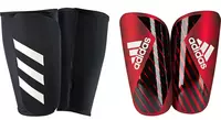 adidas X PRO Adult Soccer Shin Guards - RED/BLACK/WHITE