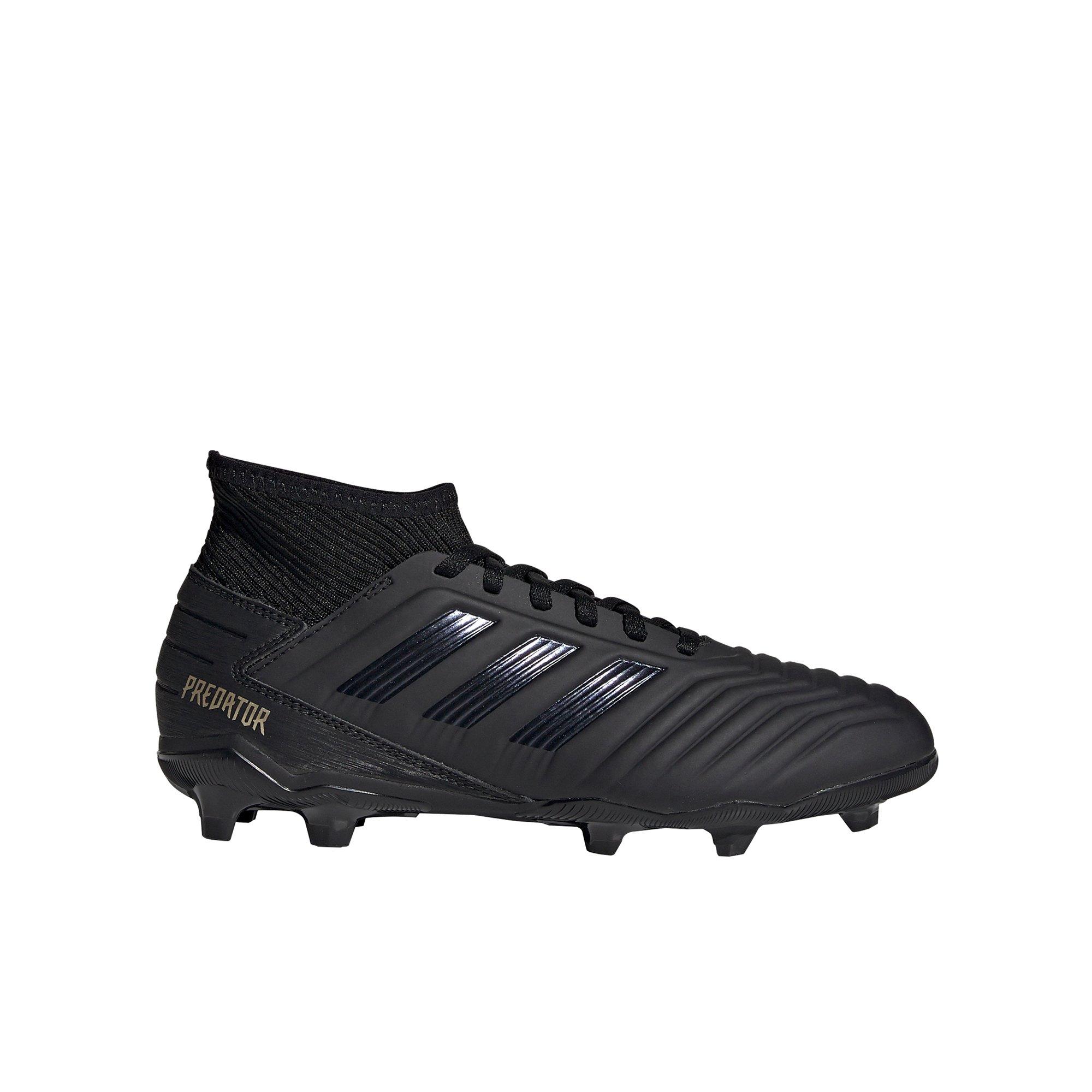 all black soccer cleats