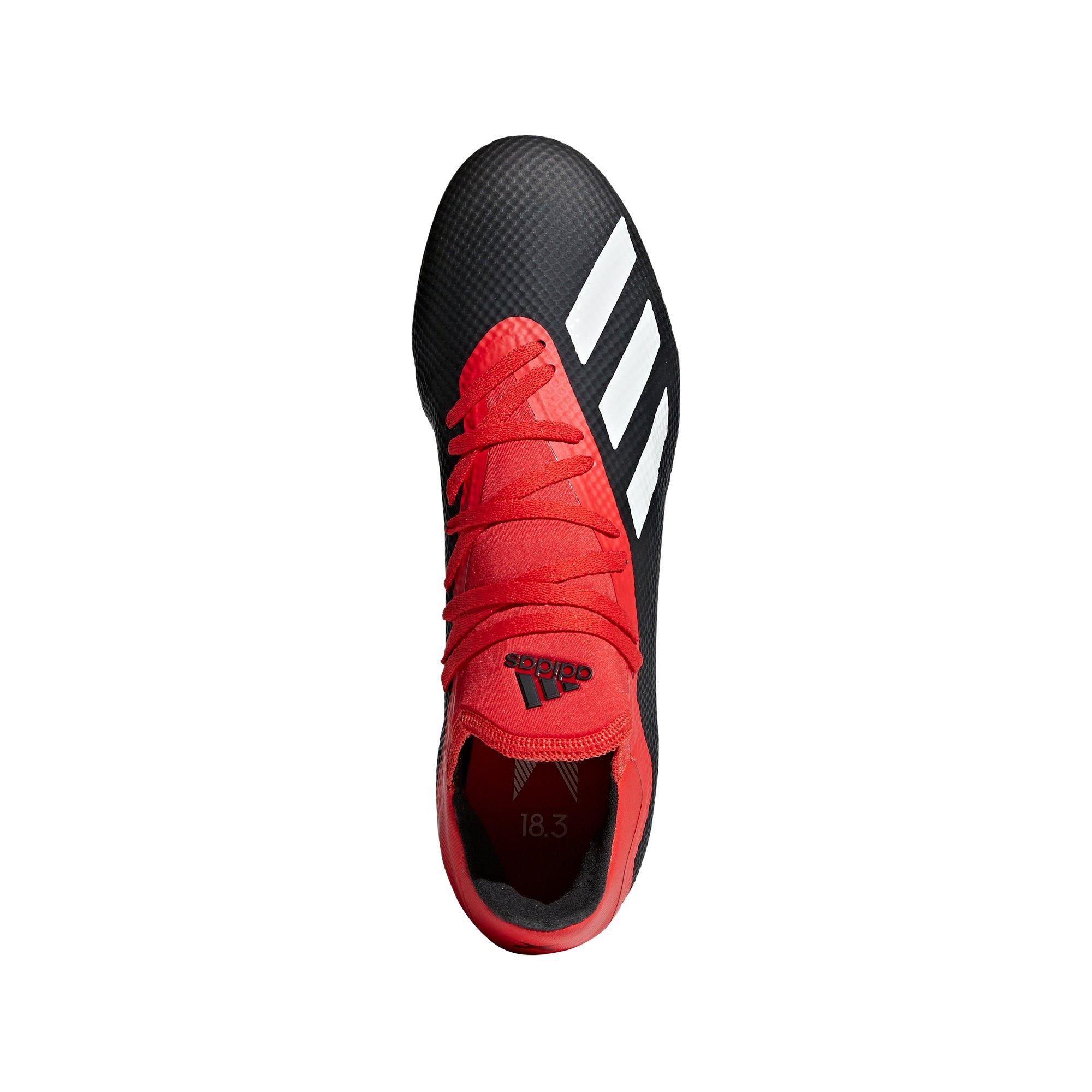 adidas x 18.3 black and red