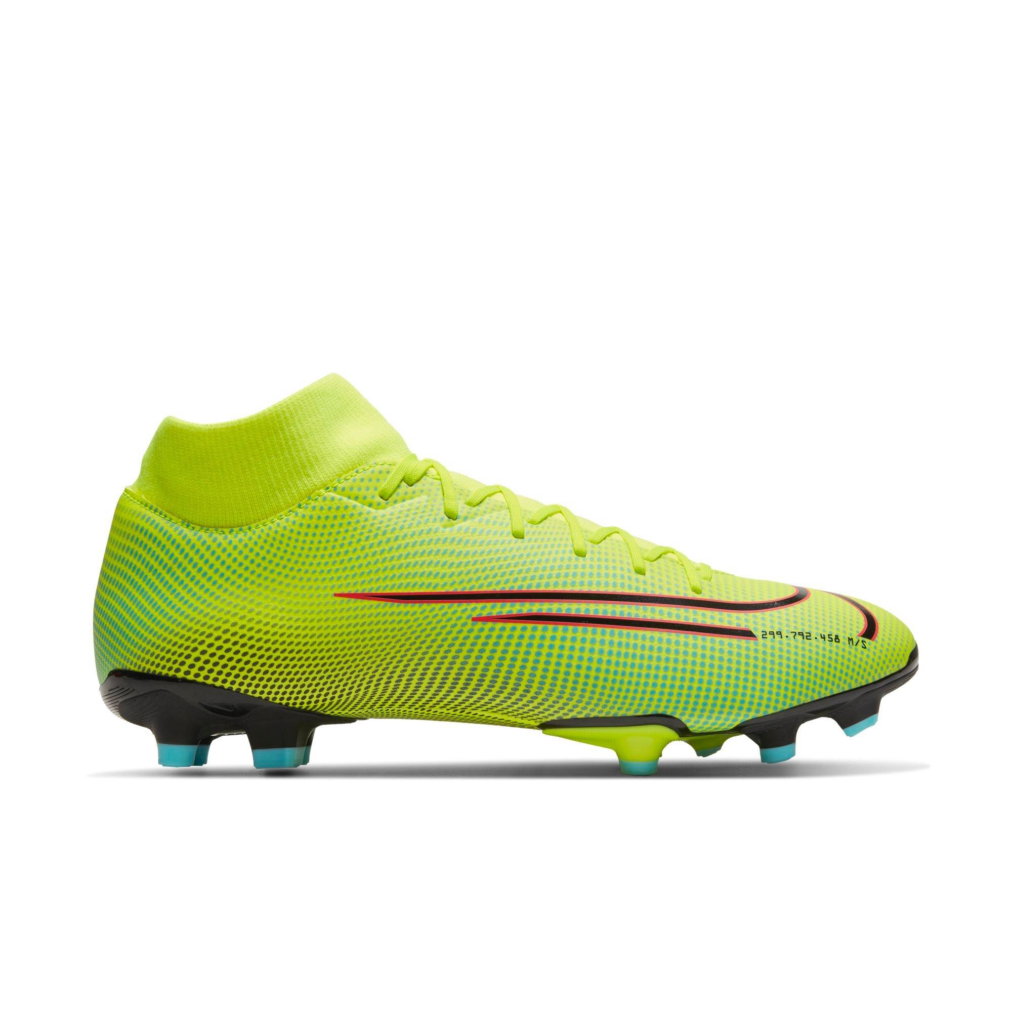 yellow nike soccer boots