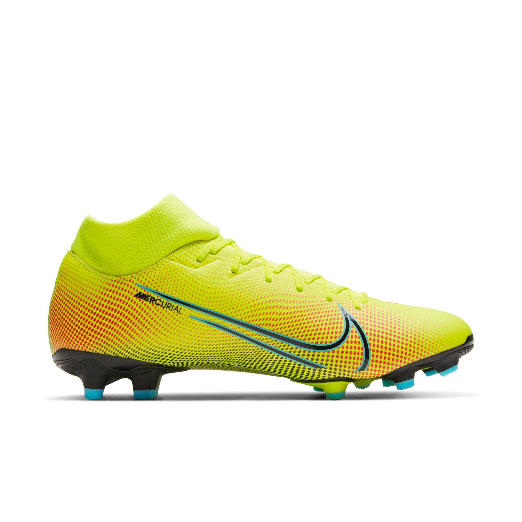 nike neon green cleats