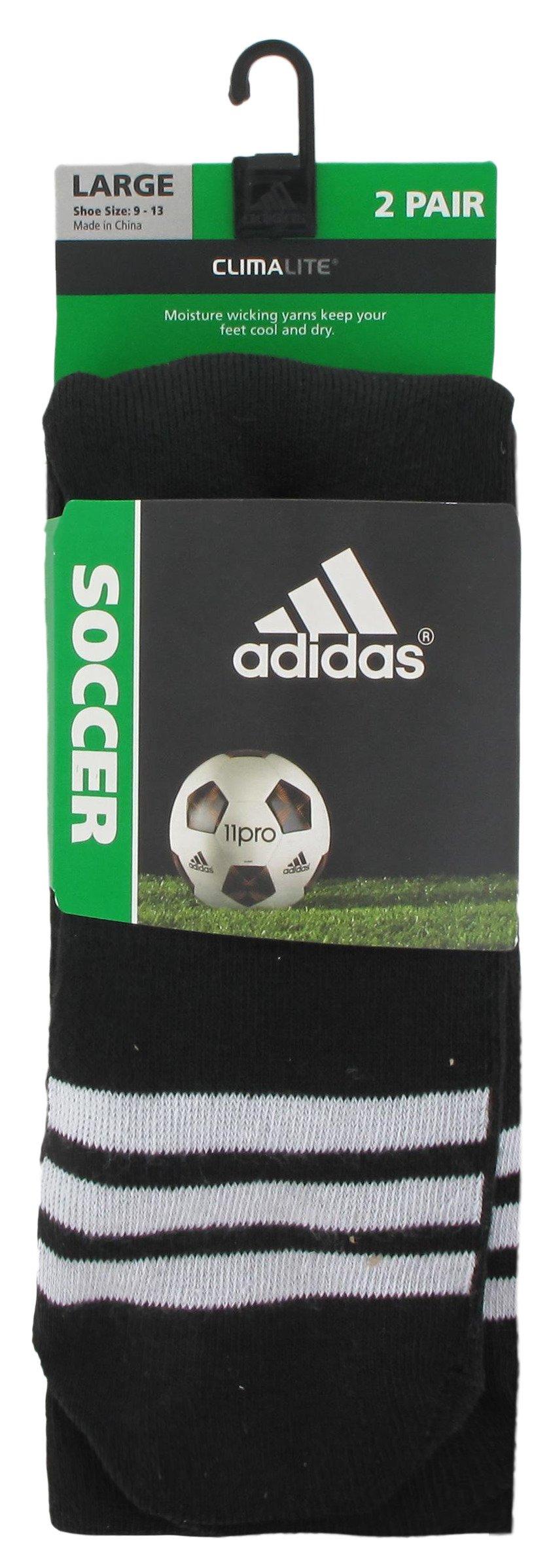 adidas Youth Rival 2-Pack Soccer Socks