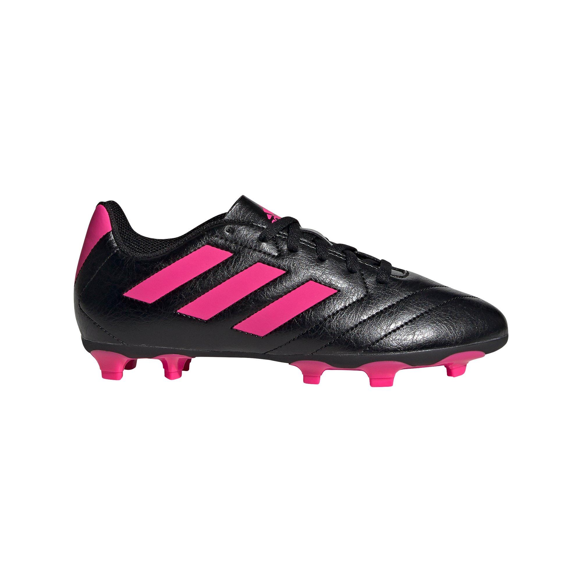 girls pink soccer cleats