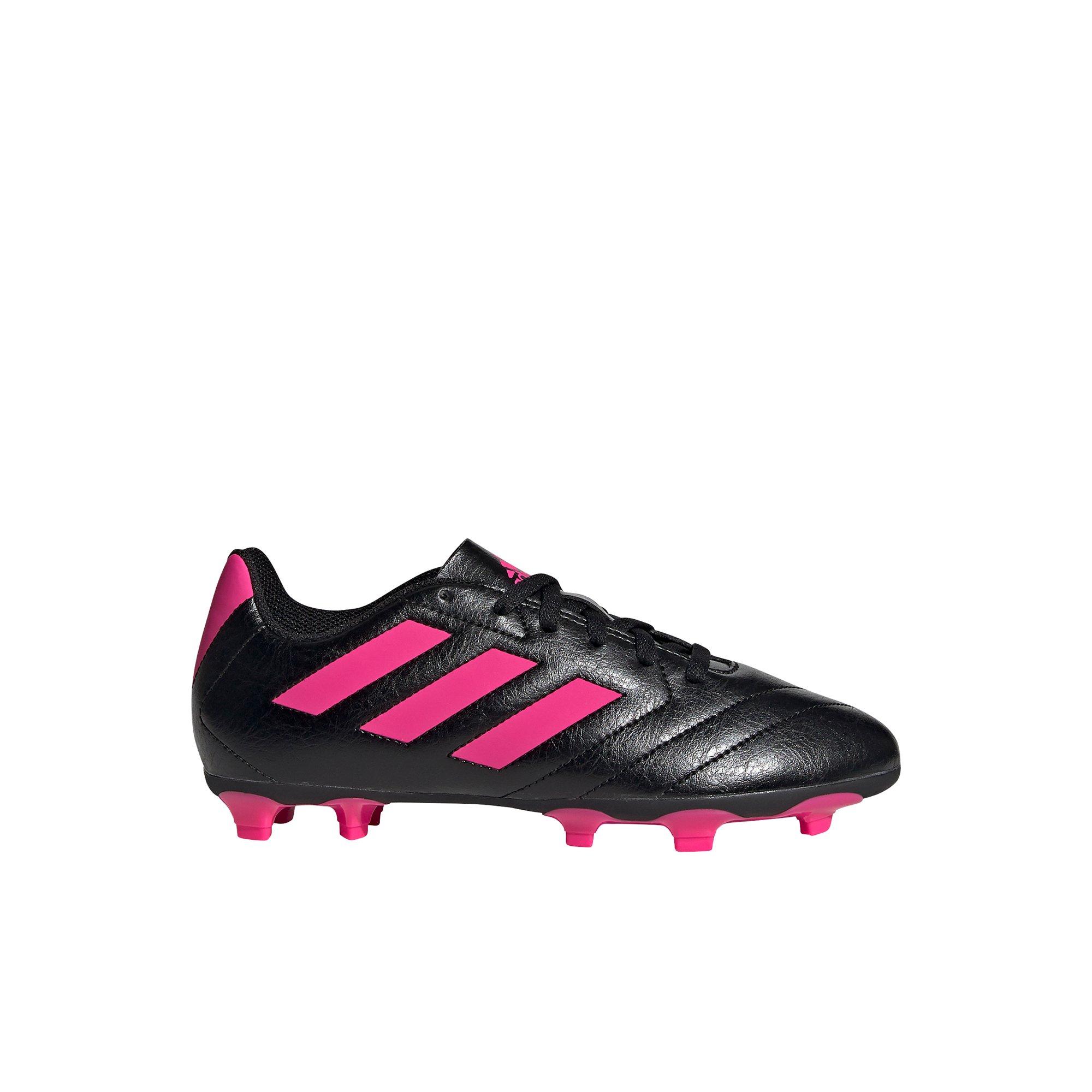 little girl pink soccer cleats