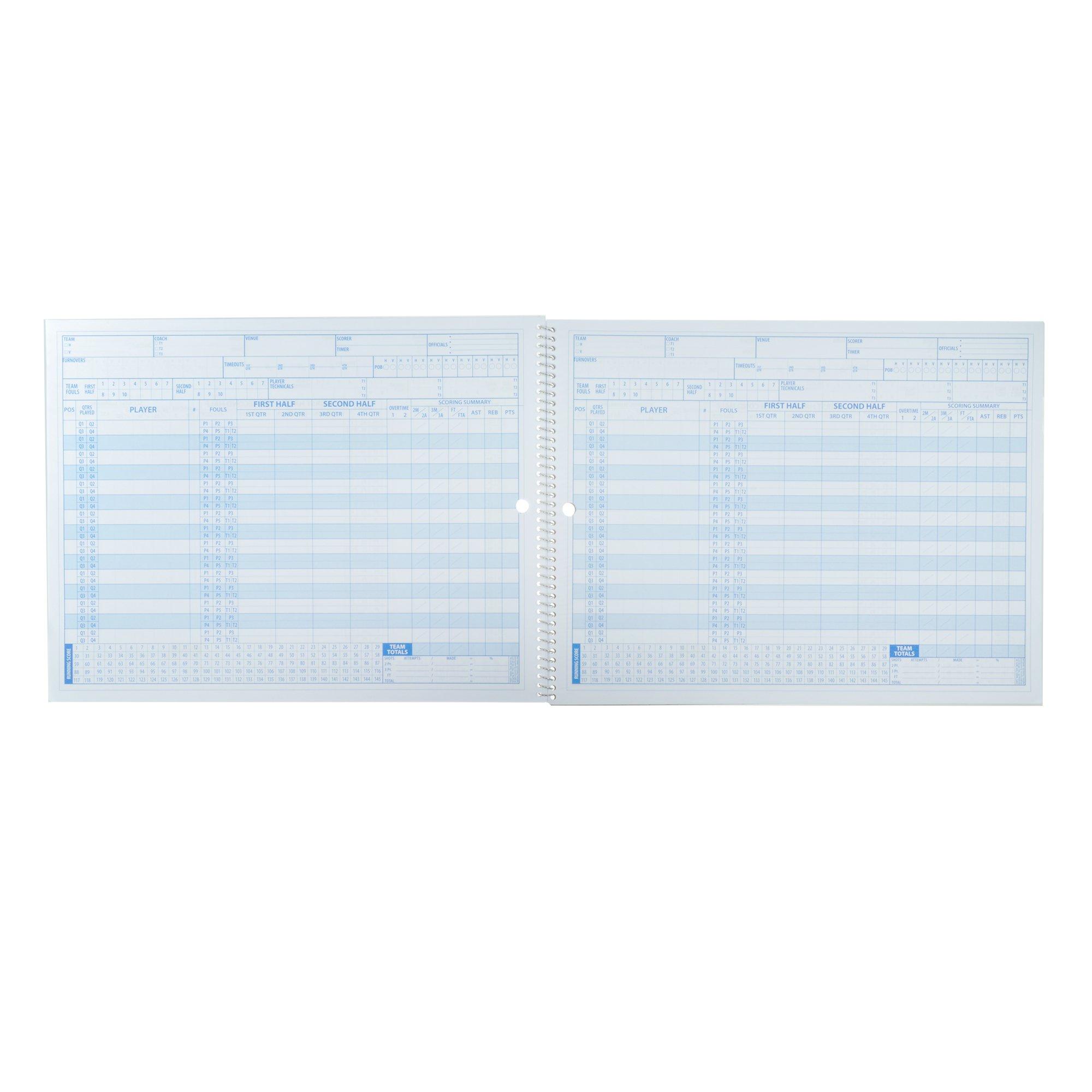 Hibbett Brand Basketball Score Book - AS SHOWN Thumbnail View 2