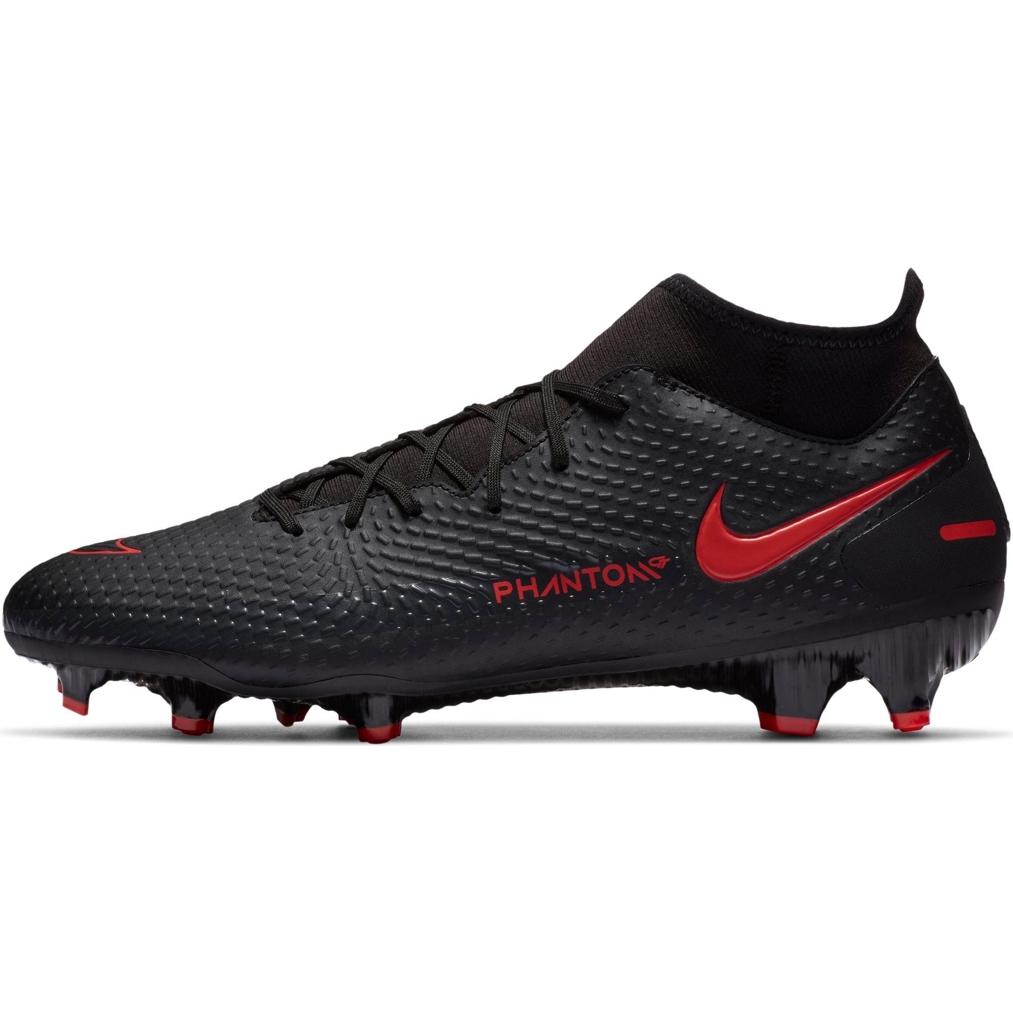 Realistisch ochtendgloren pint Nike Phantom GT Academy Dynamic Fit "Black/Chile Red" Multiground Unisex Soccer  Cleat