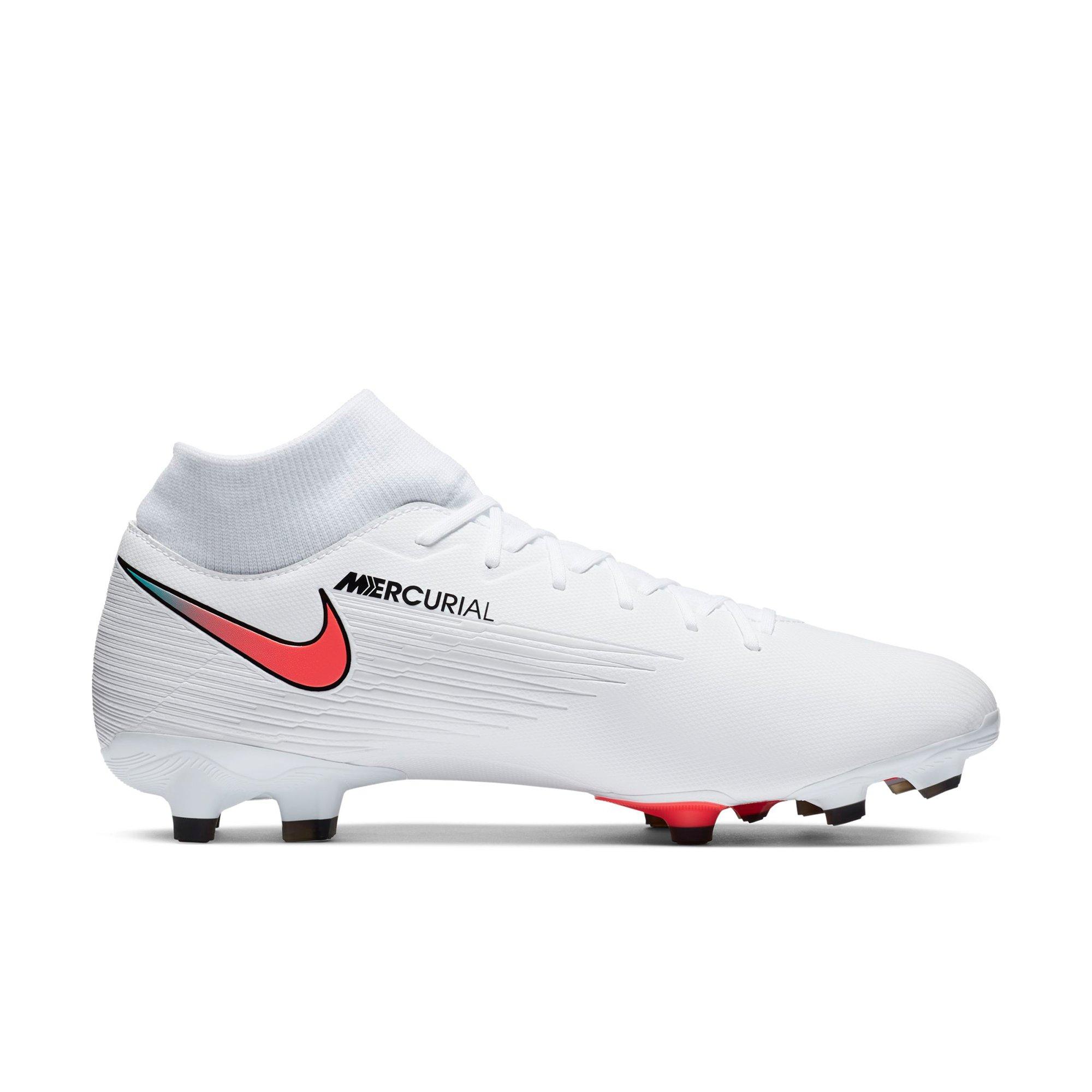 nike mercurial cleats white