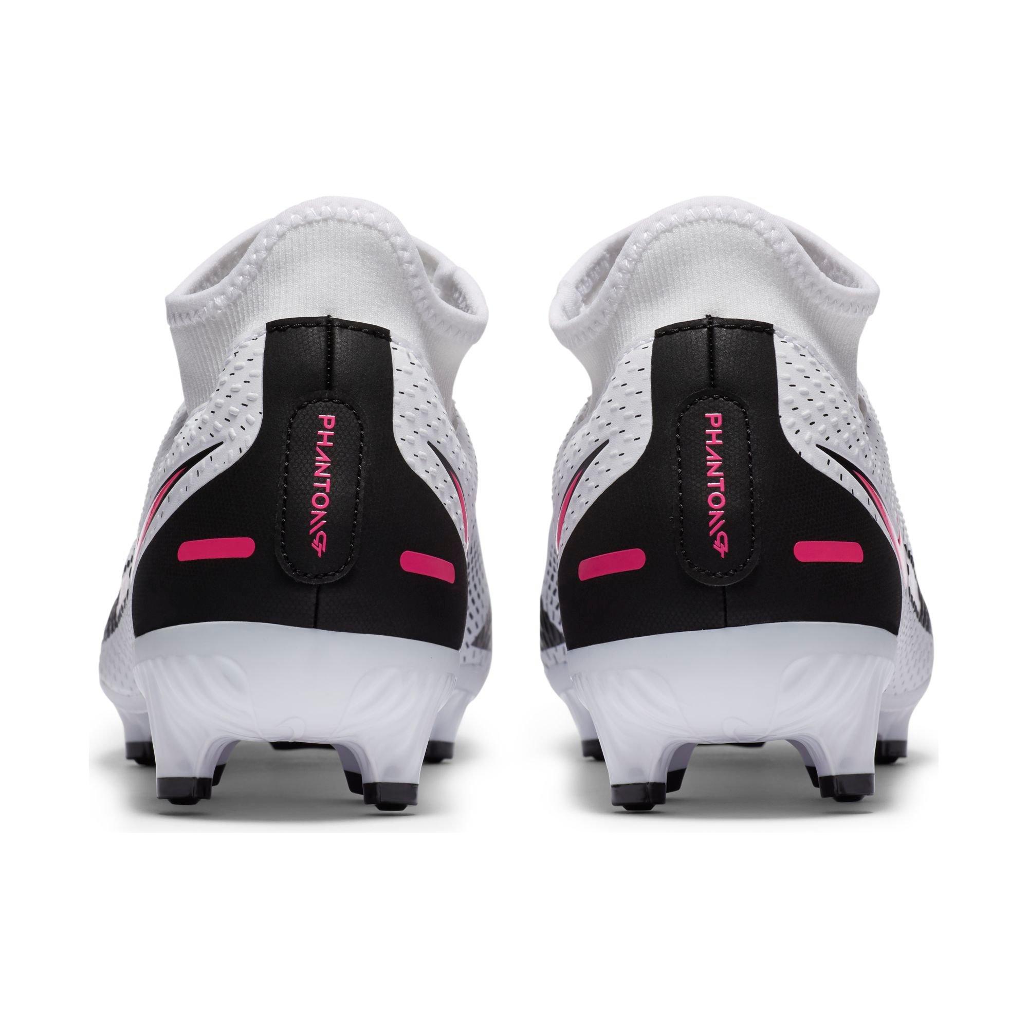 nike phantom gt academy white and pink