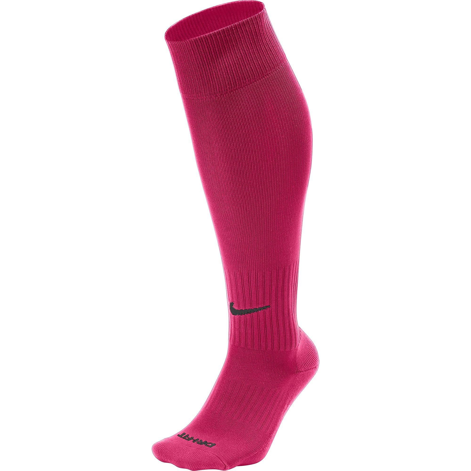 Nike Classic 2 Cushioned Over-the-Calf Pink Soccer Socks