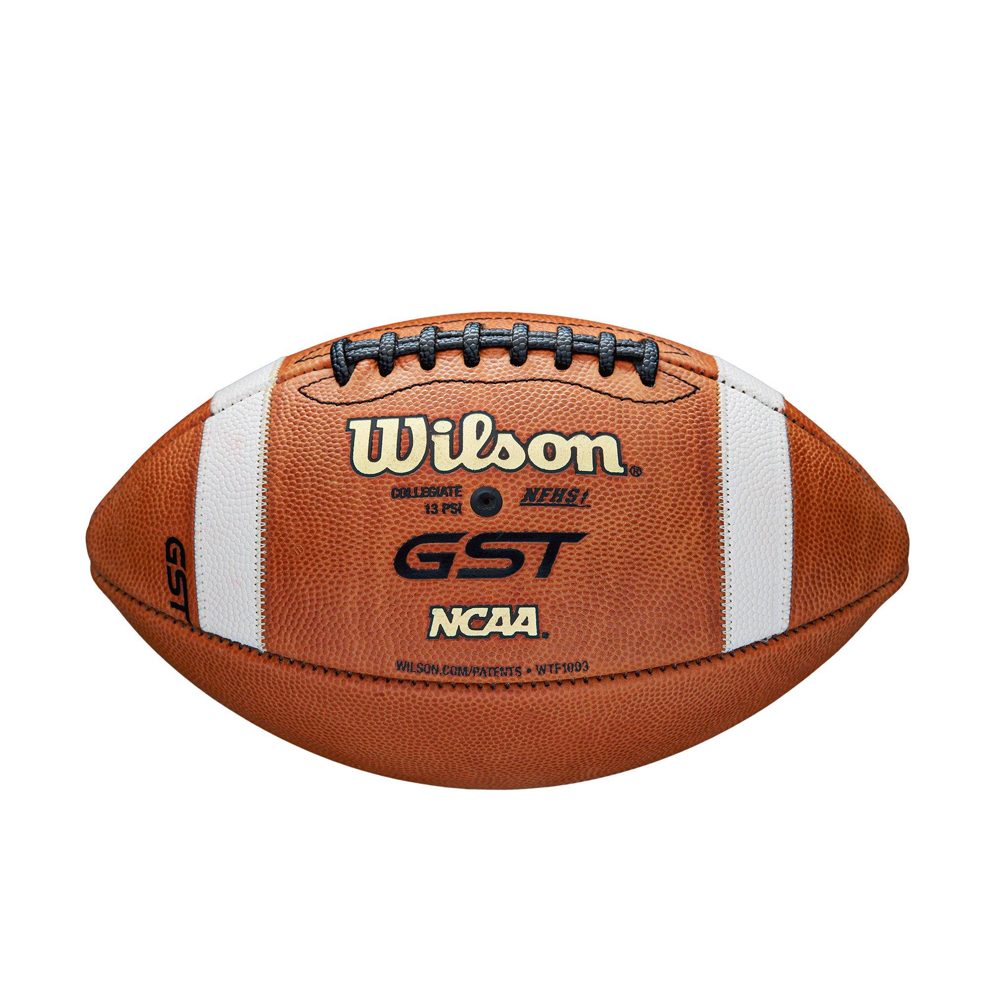 Wilson GST Leather Official Game Football | Hibbett