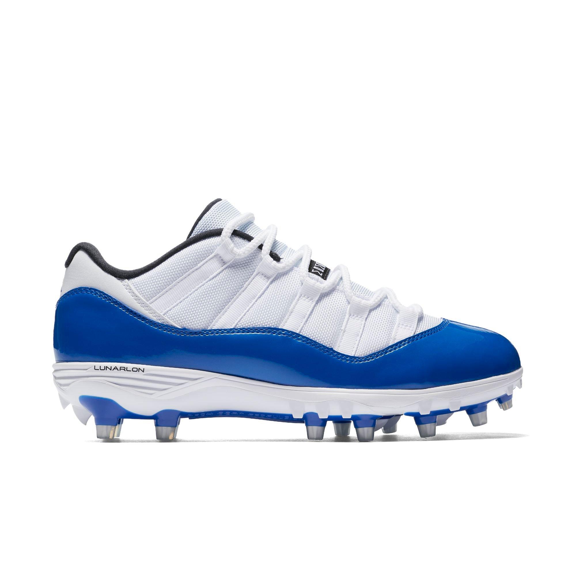 jordan 11 retro low cleat white royal