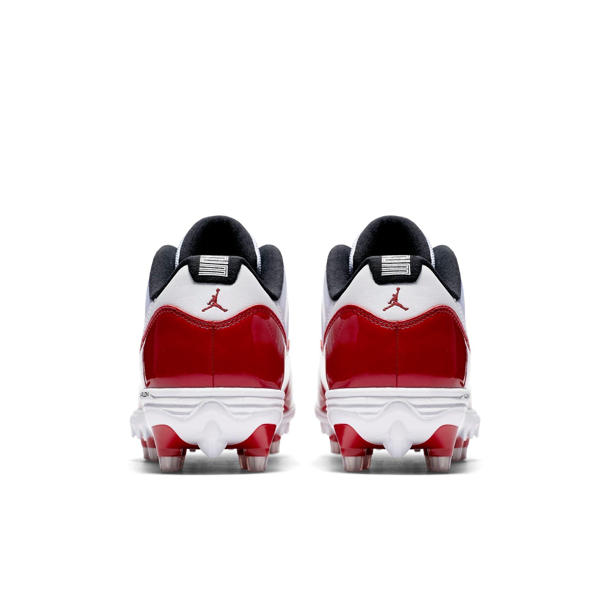 jordan 11 retro cleat white red
