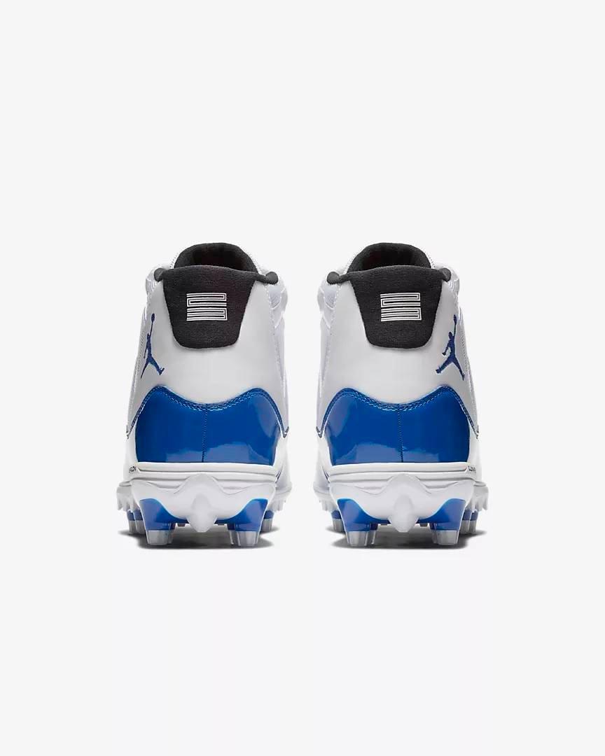jordan 11 retro cleat white royal