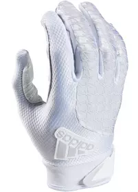adidas Adifast 2.0 Youth Football Receiver Gloves - WHITE/BLACK
