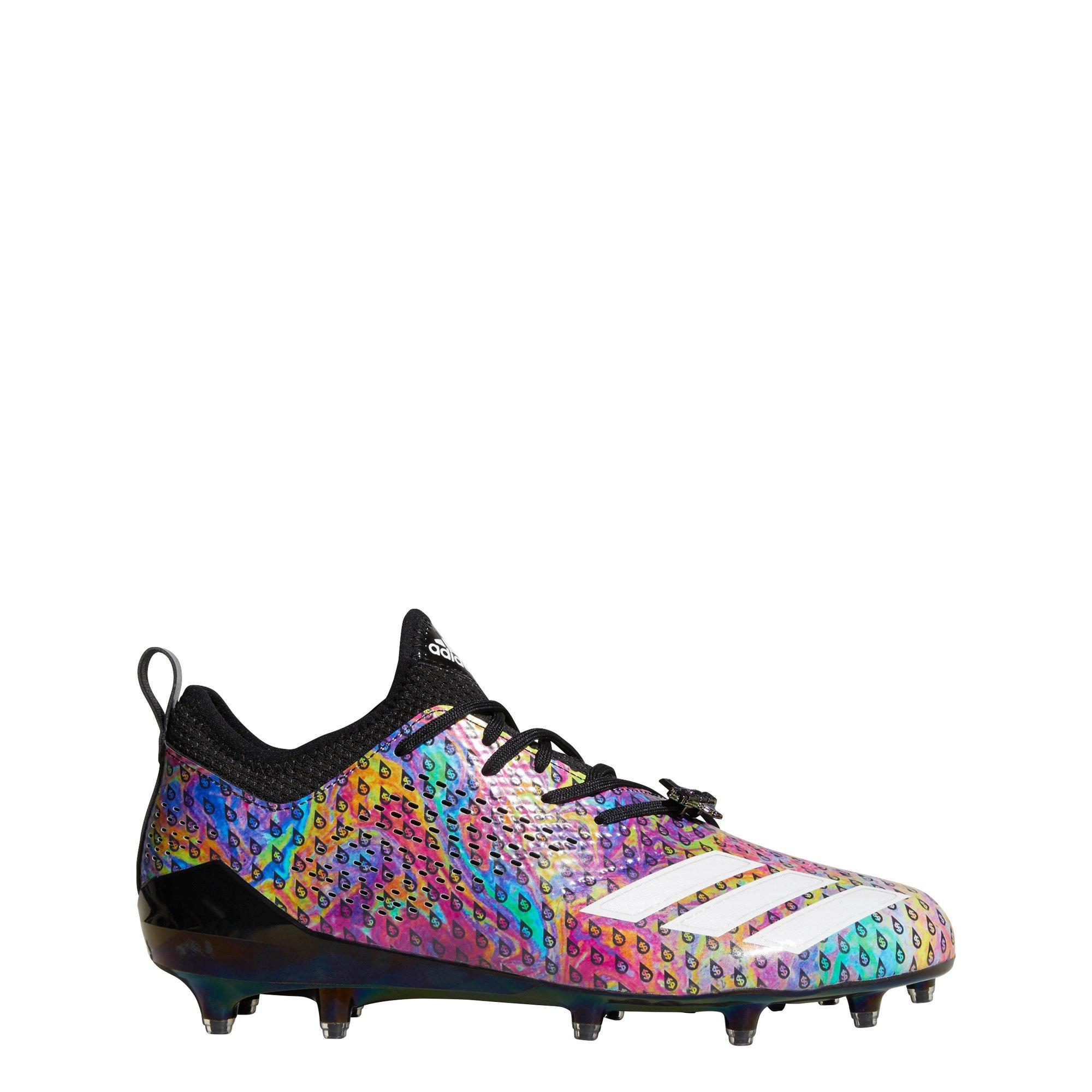 iridescent football cleats