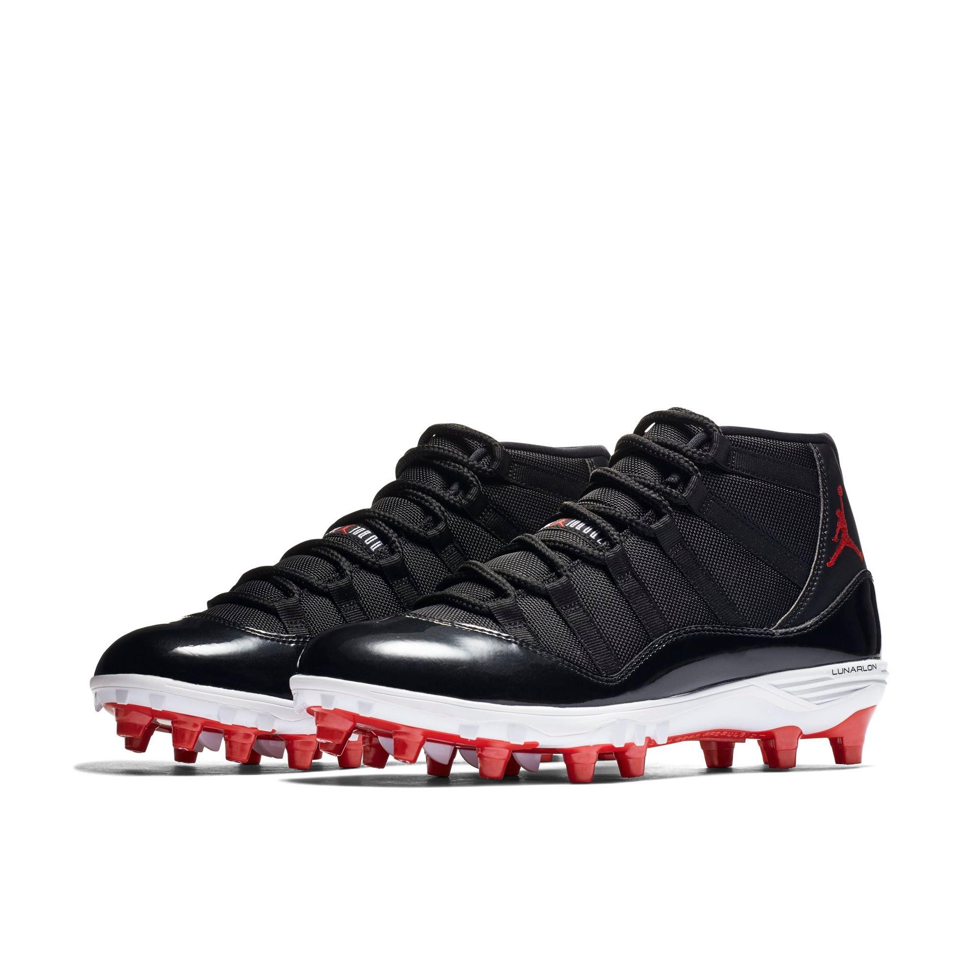 jordan football cleats red